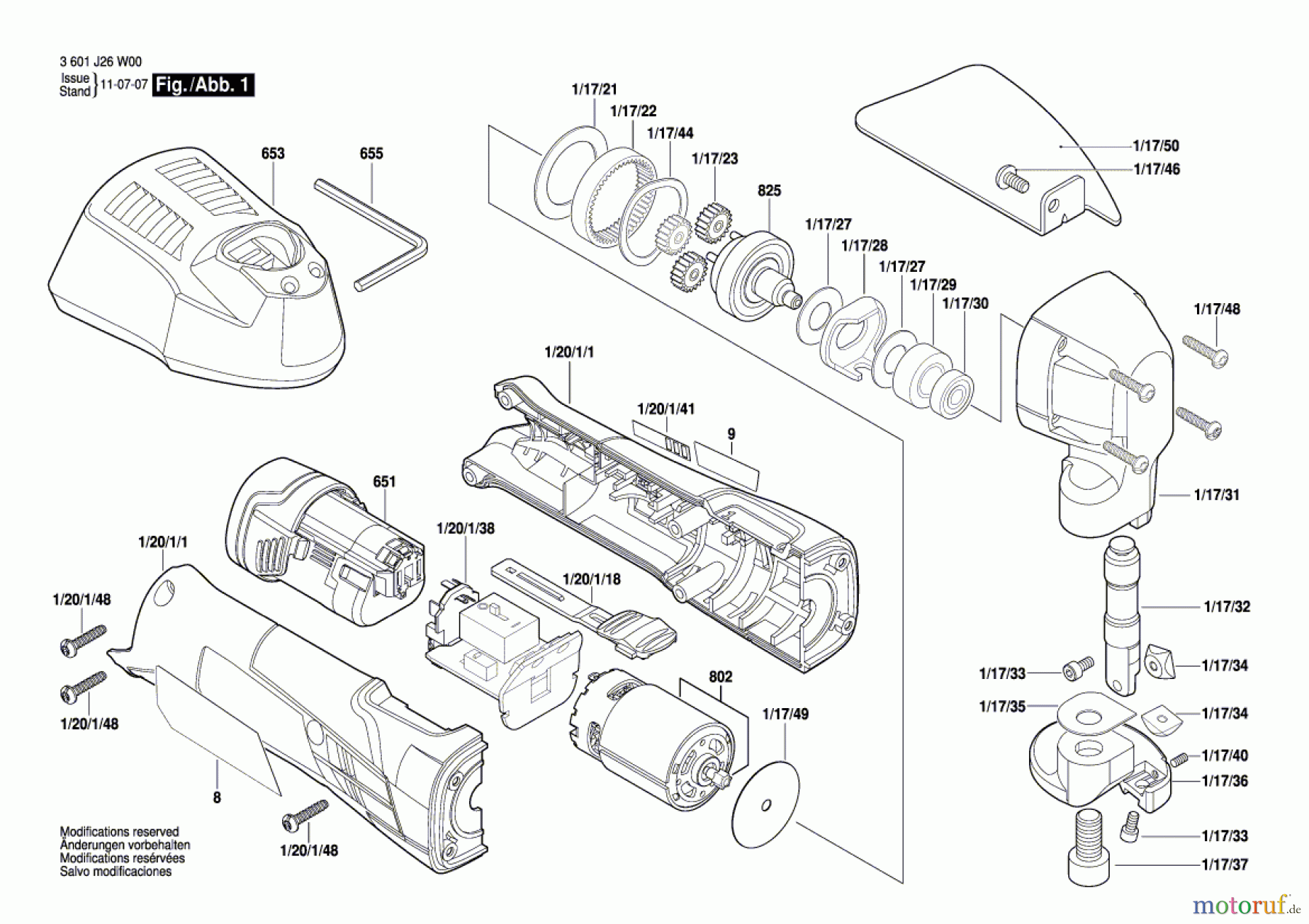 Bosch Akku Werkzeug Akku-Blechschere EB 10-A Seite 1