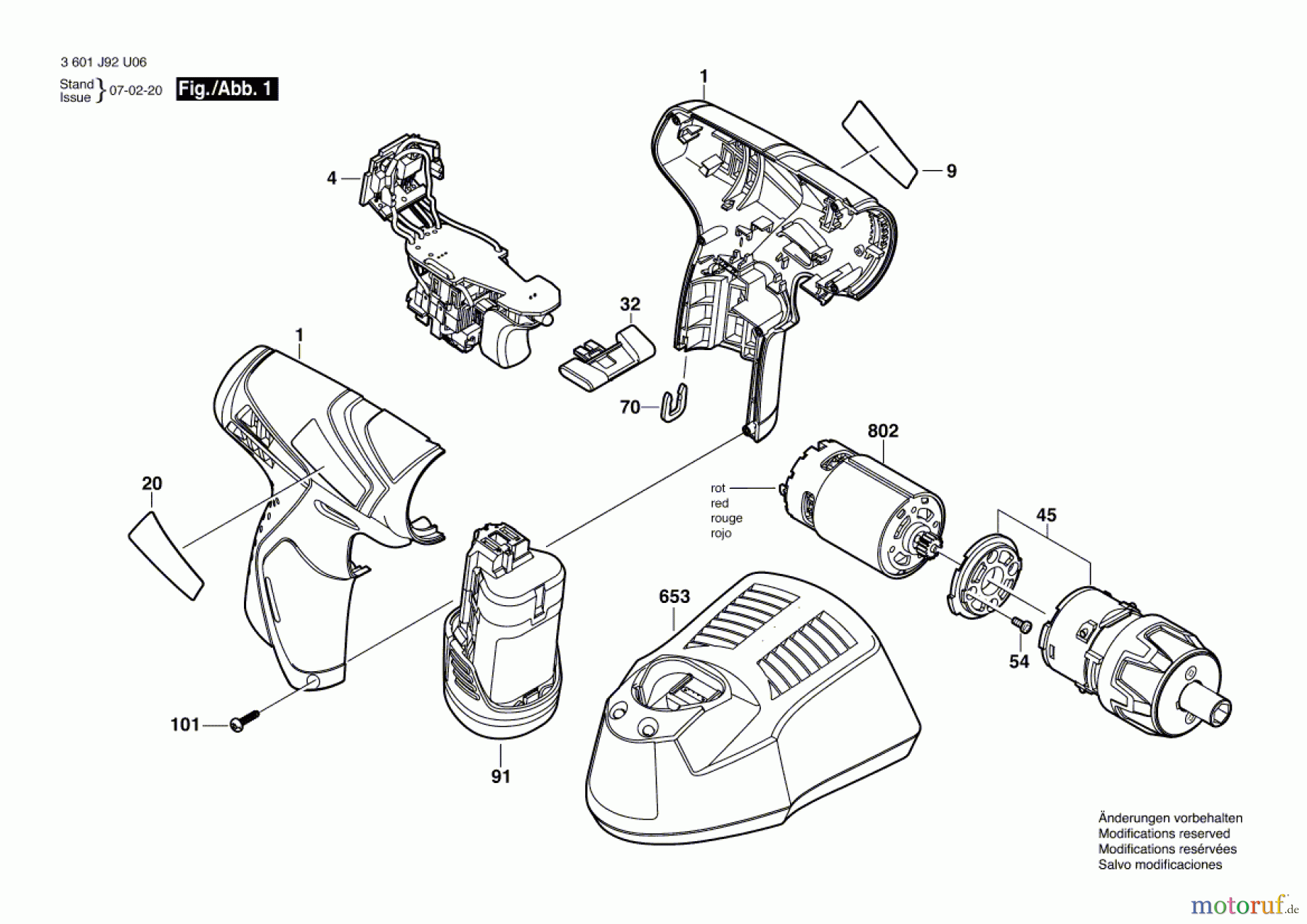 Bosch Akku Werkzeug Akku-Schrauber SDI 108 Seite 1