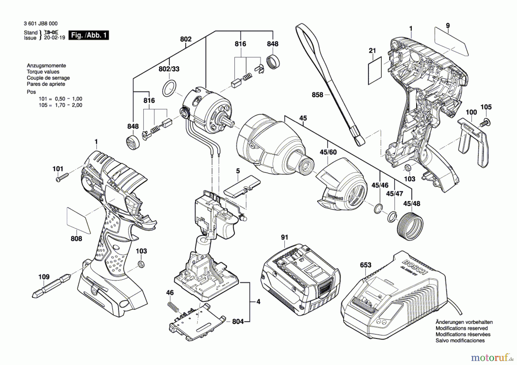 Bosch Werkzeug Schlagschrauber GDX 14,4 V-LI Seite 1