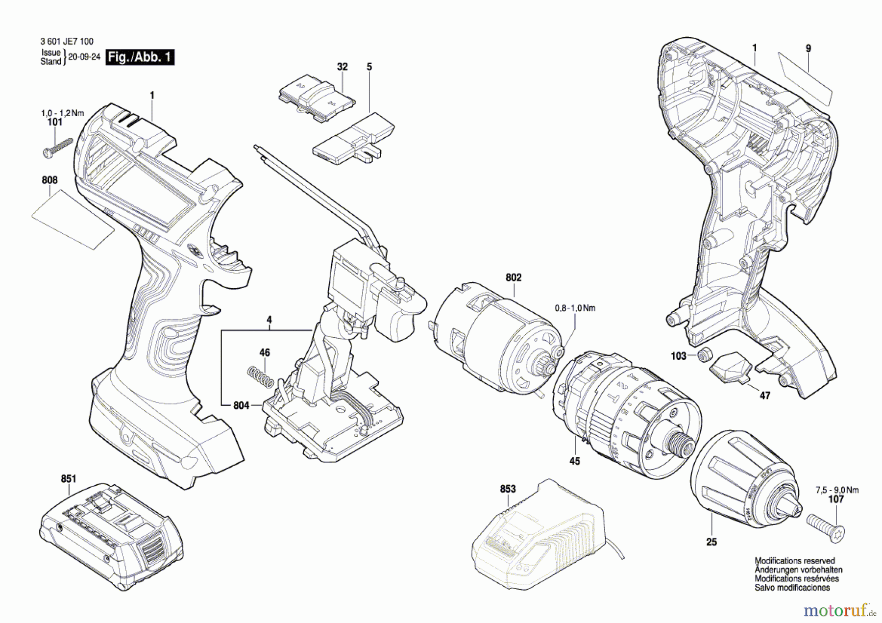 Bosch Akku Werkzeug Akku-Schlagbohrschrauber GSB 18V-28 Seite 1