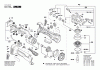 Bosch Akku-Winkelschleifer GWS 18V-10 PC Ersatzteile Seite 1