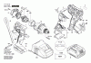 Bosch Schlagschrauber GDX 180-LI Ersatzteile Seite 1