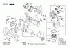 Bosch Akku-Winkelschleifer GWX 18V-8 Ersatzteile Seite 1