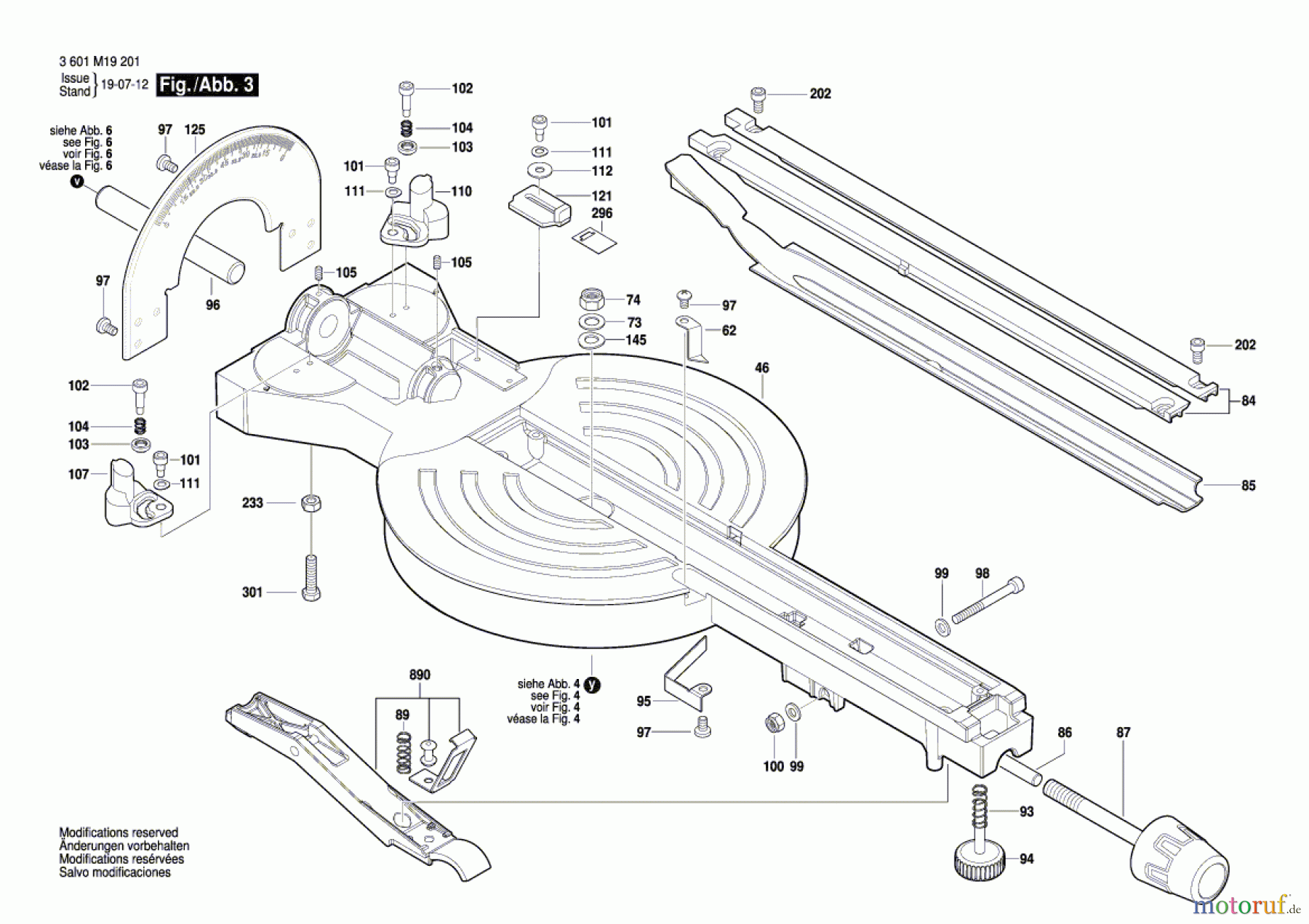Bosch Werkzeug Kapp-/Zugsäge GCM 8 SDE Seite 3