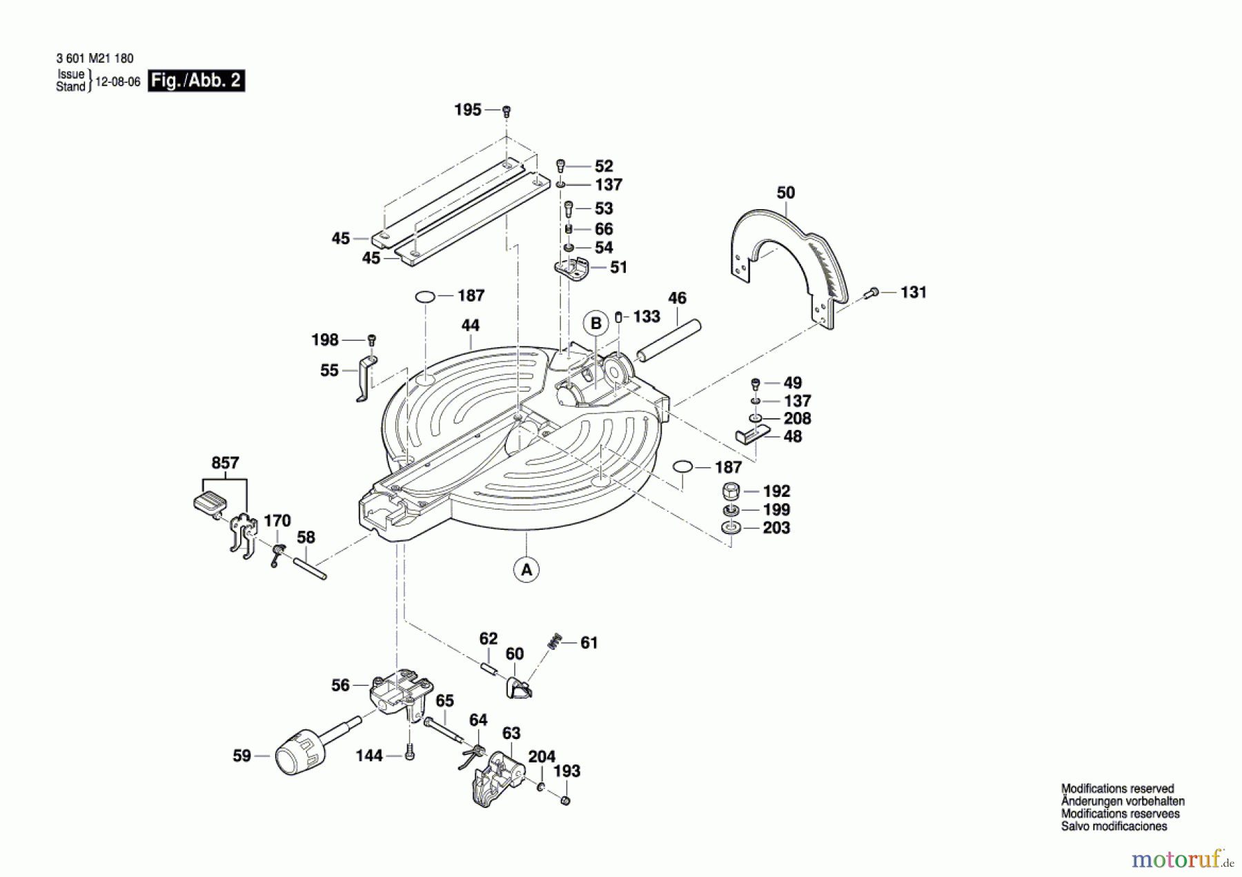 Bosch Werkzeug Kapp-/Gehrungssäge GCM 12 MX Seite 2
