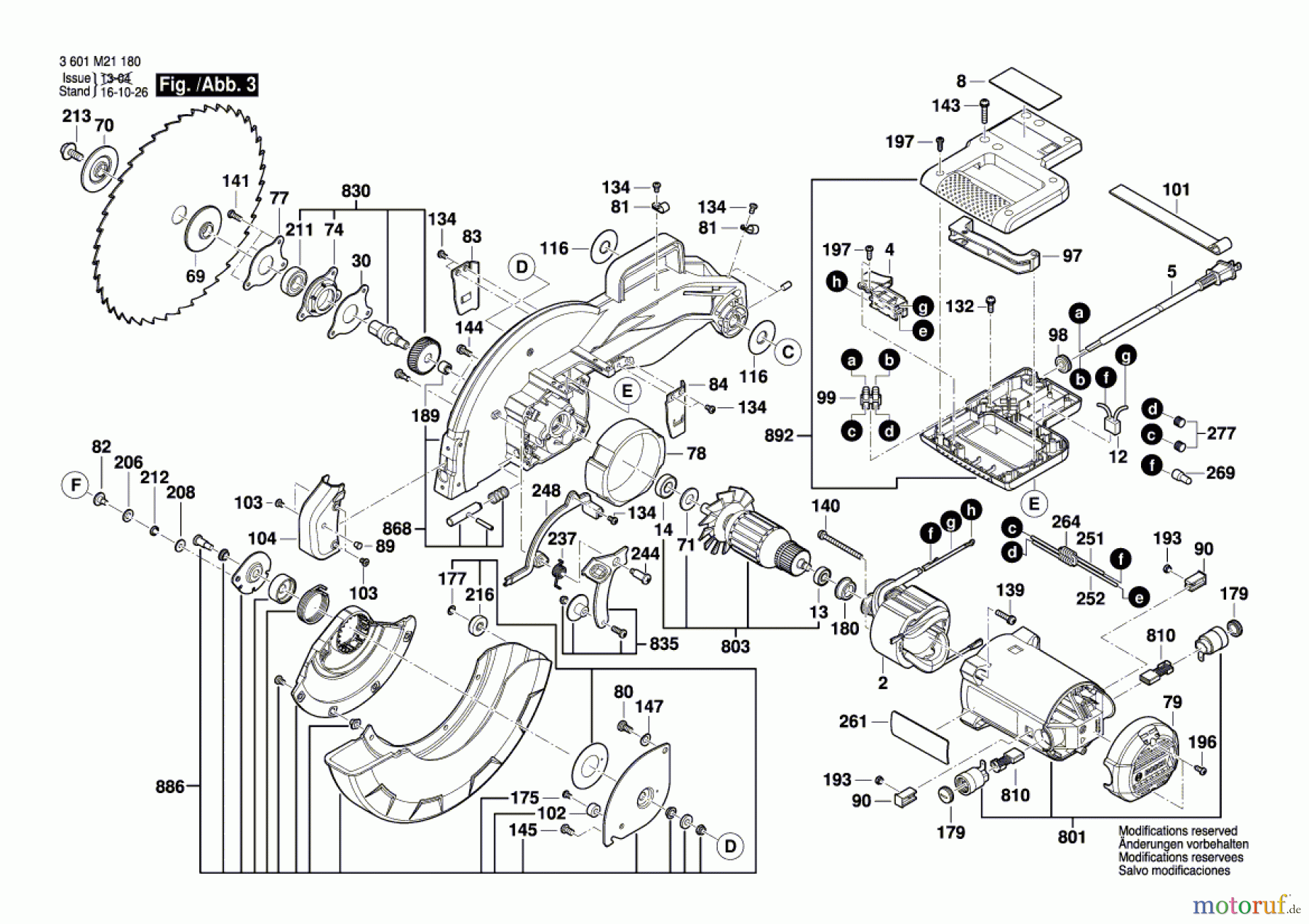 Bosch Werkzeug Kapp-/Gehrungssäge GCM 12 MX Seite 3