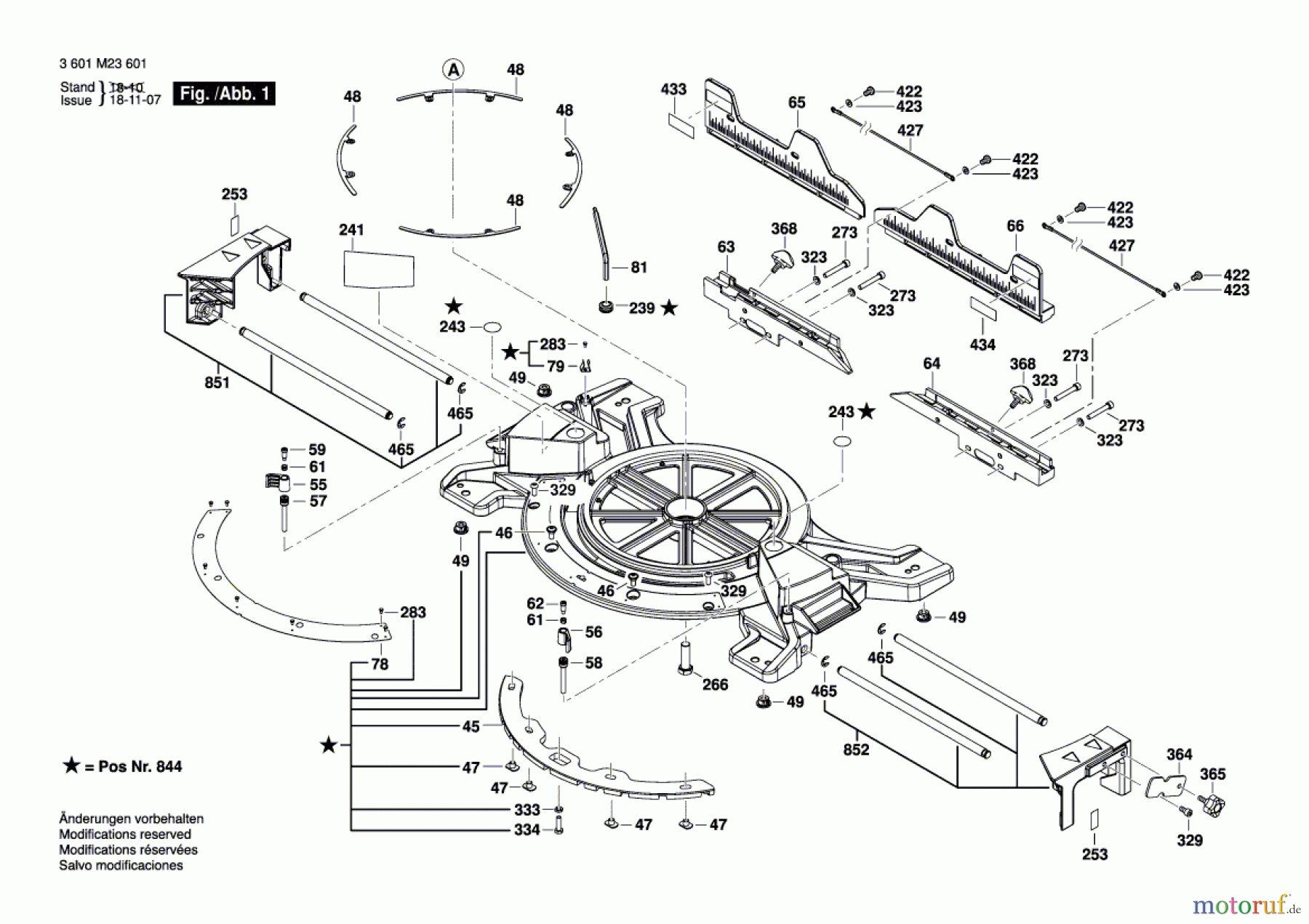 Bosch Werkzeug Kapp-/Zugsäge GCM 12 GDL Seite 1
