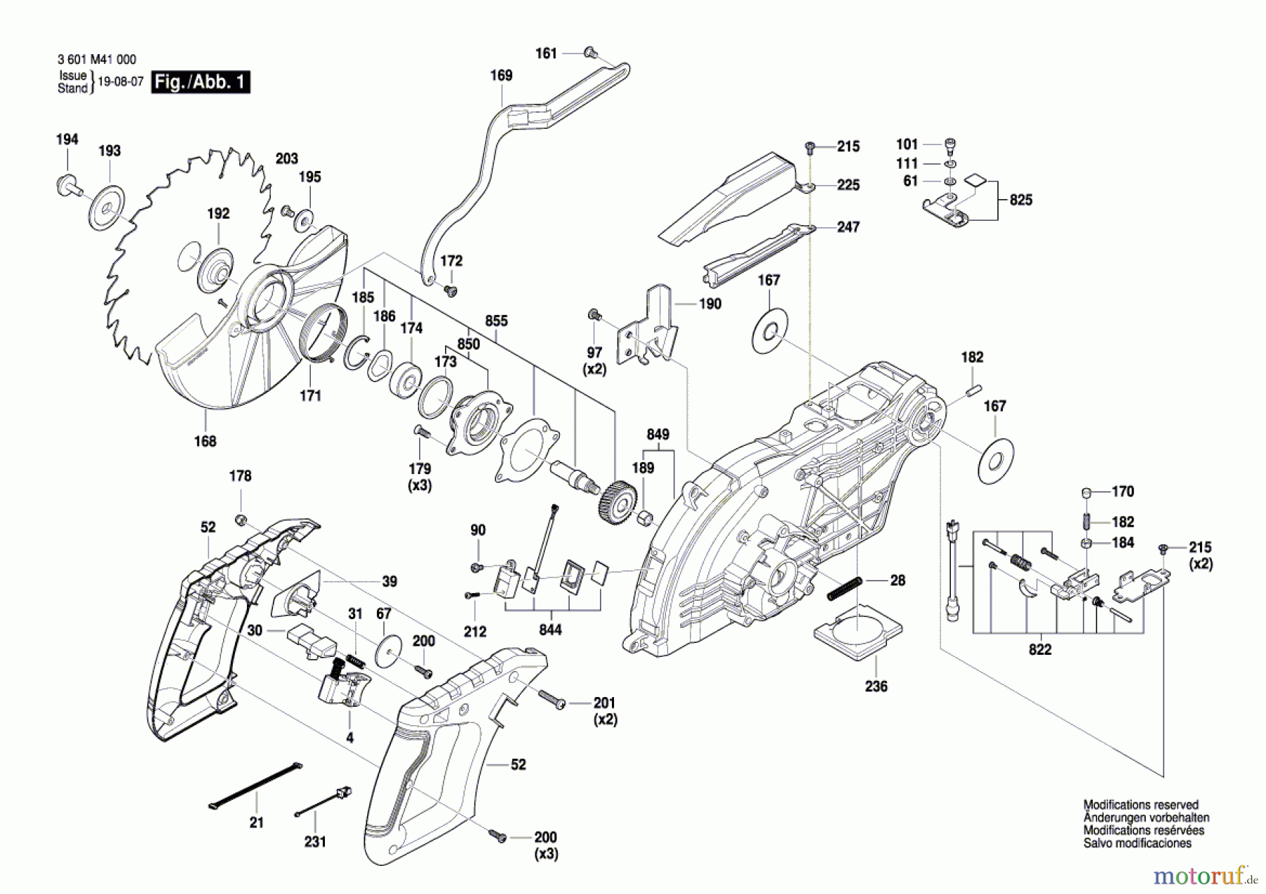 Bosch Werkzeug Kapp-/Gehrungssäge GCM 18V-216 Seite 1