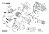 Bosch Schlagbohrmaschine PSB 650 RE Ersatzteile Seite 1