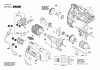 Bosch Schlagbohrmaschine PSB 600 RE Ersatzteile Seite 1