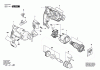Bosch Schlagbohrmaschine EasyImpact 540 Ersatzteile Seite 1