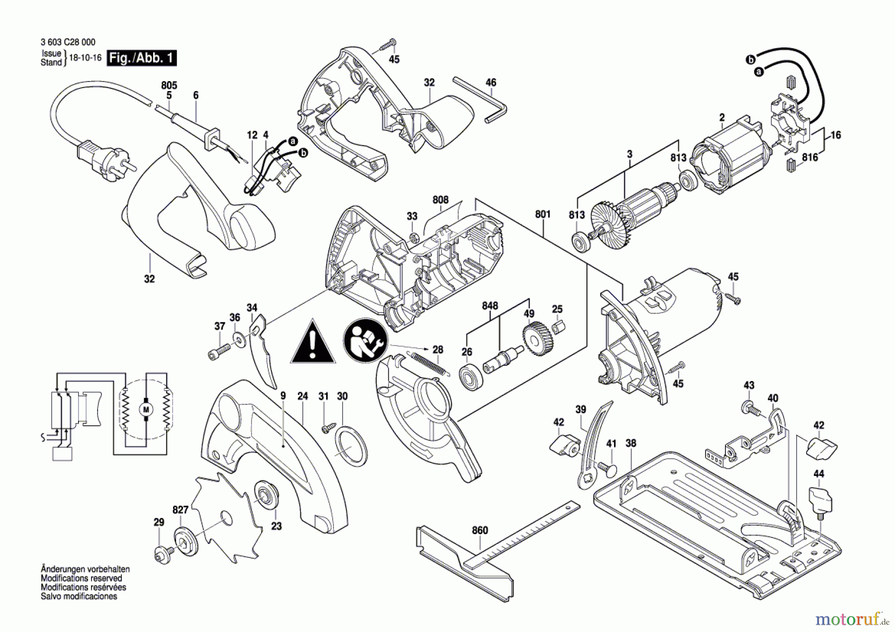 Bosch Werkzeug Kreissäge PKS 40 Seite 1