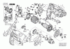 Bosch Schlagbohrmaschine PSB 650 RA Ersatzteile Seite 1
