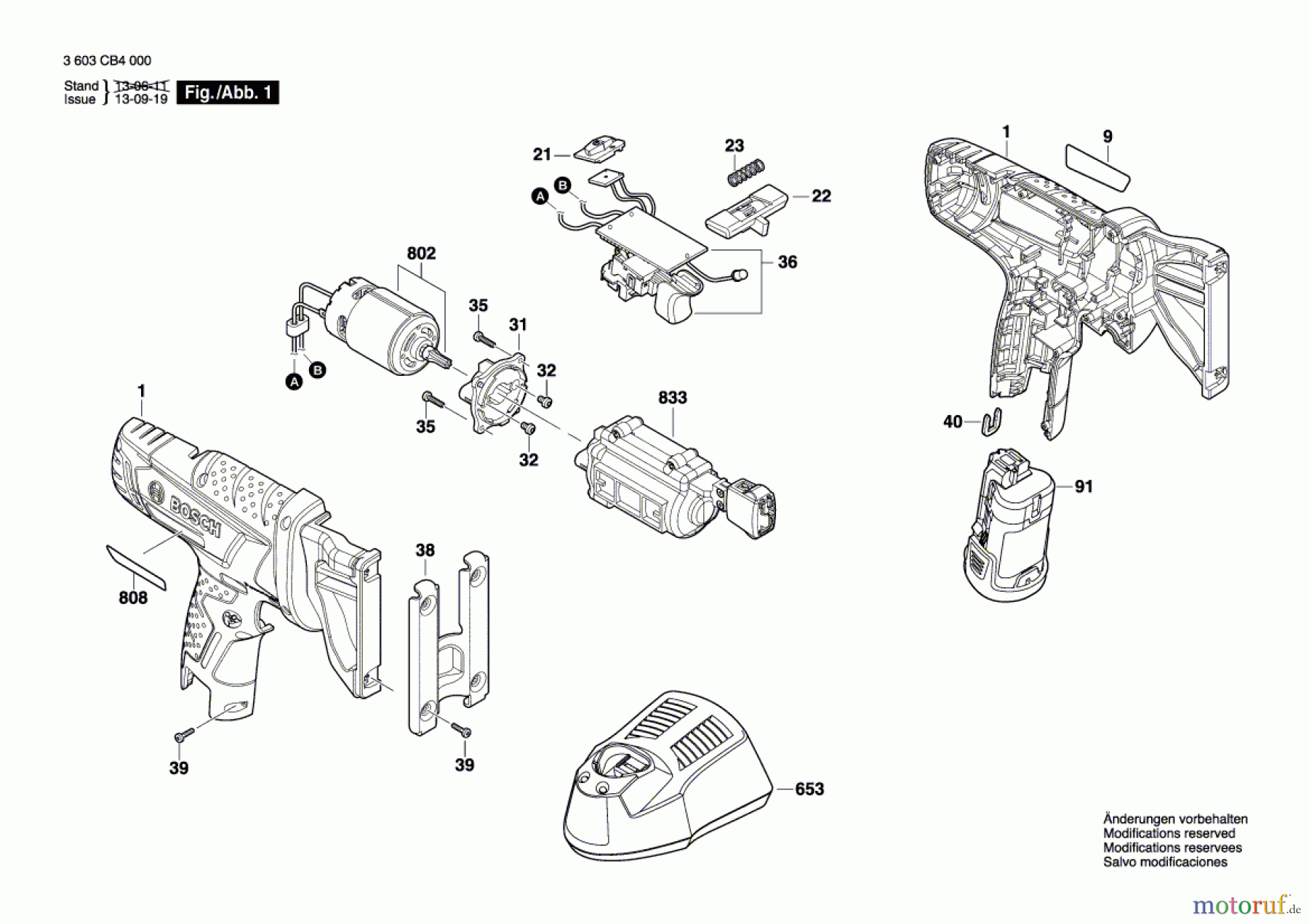 Bosch Akku Werkzeug Akku-Stichsäge PST 10,8 LI Seite 1