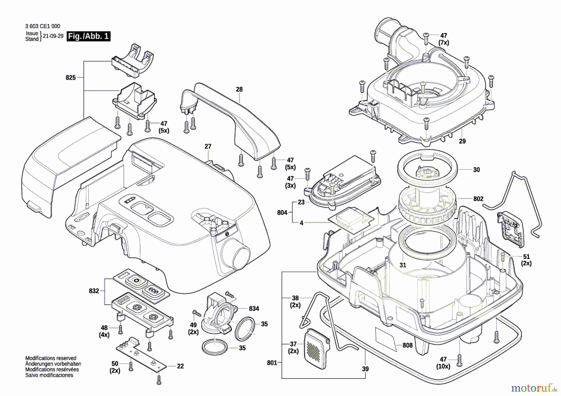 Bosch Akku Werkzeug Akku-Sauger AdvancedVac 18V-8 Seite 1