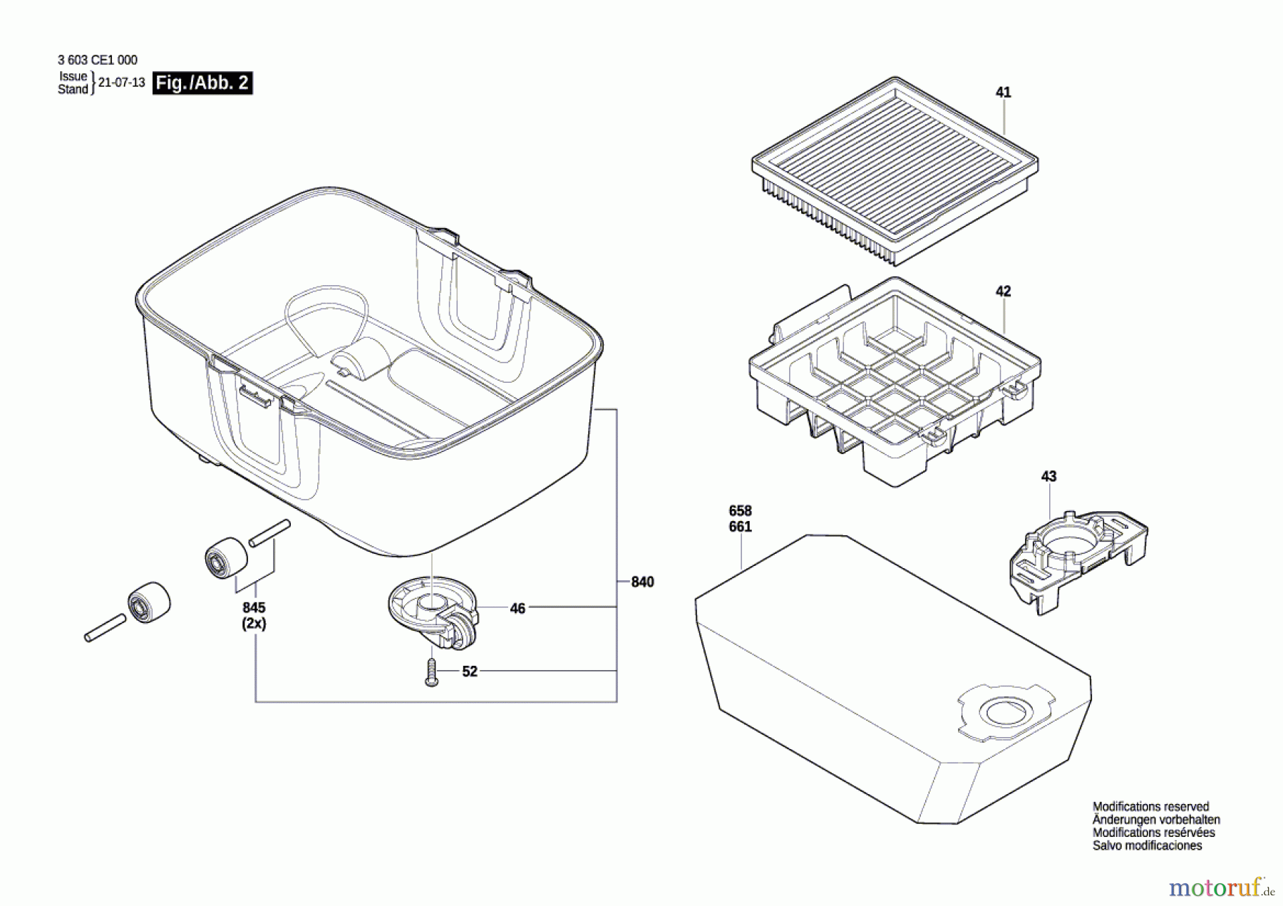 Bosch Akku Werkzeug Akku-Sauger AdvancedVac 18V-8 Seite 2