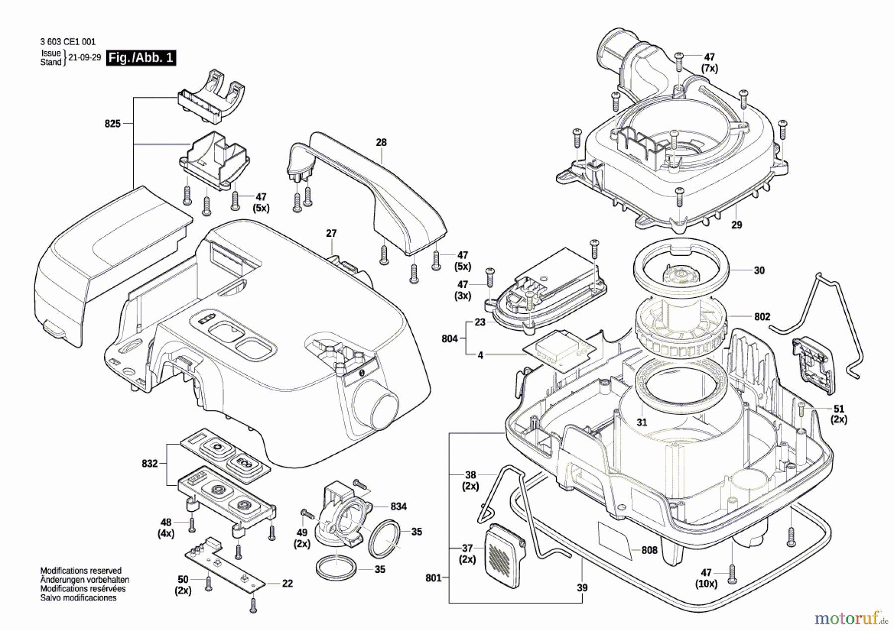 Bosch Akku Werkzeug Akku-Sauger AdvancedVac 18V-8 Seite 1