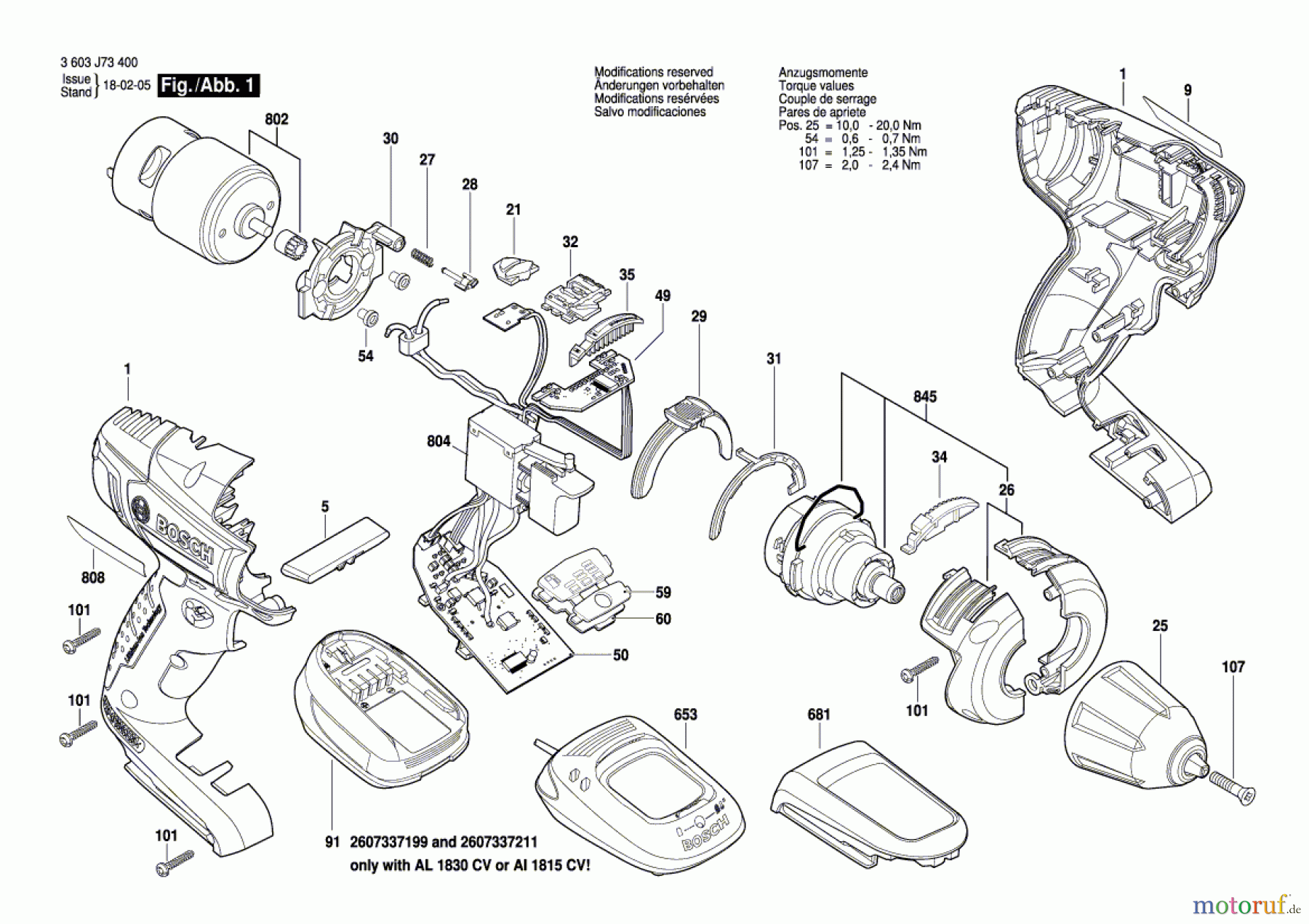 Bosch Akku Werkzeug Akku-Bohrschrauber PSR 14,4 LI-2 Seite 1