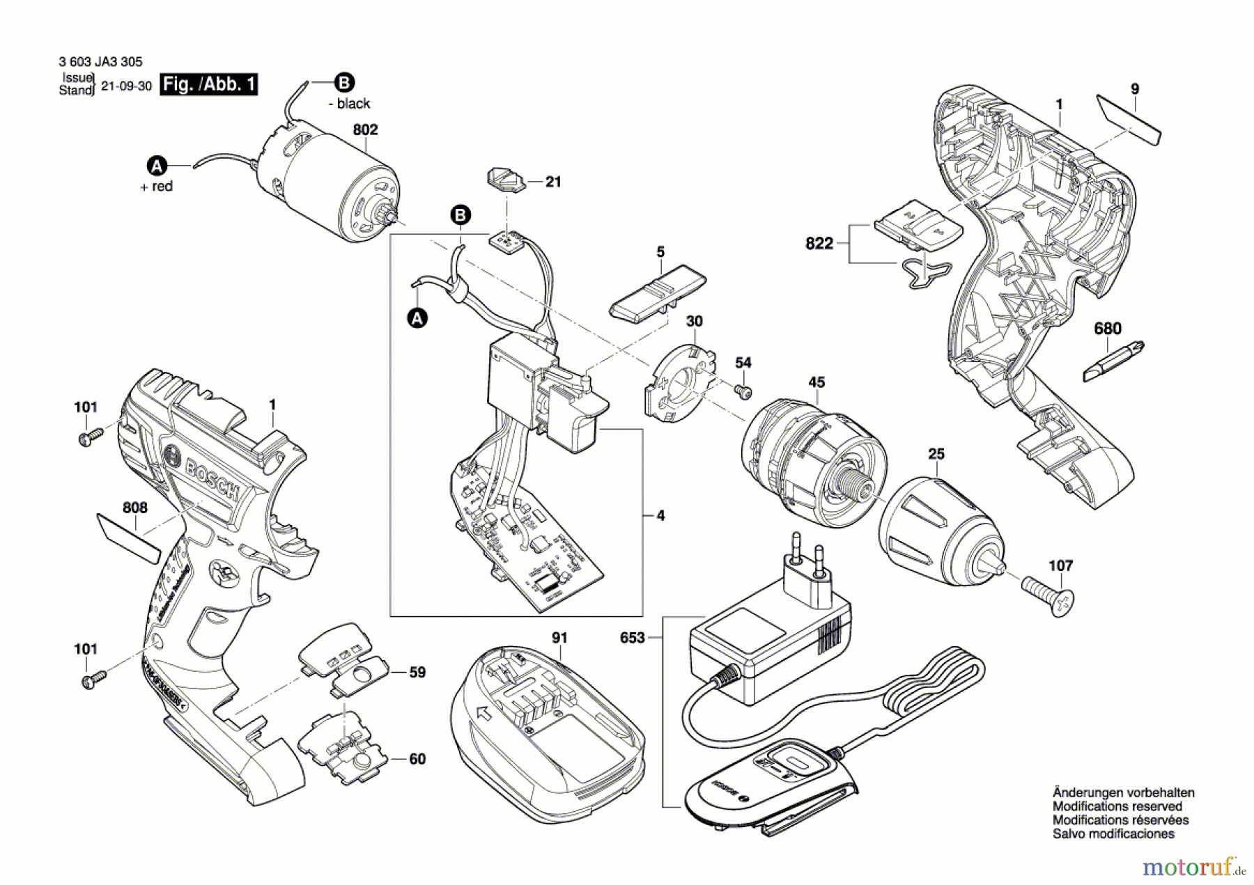 Bosch Akku Werkzeug Akku-Schlagbohrmaschine PSB 1800 LI-2 Seite 1