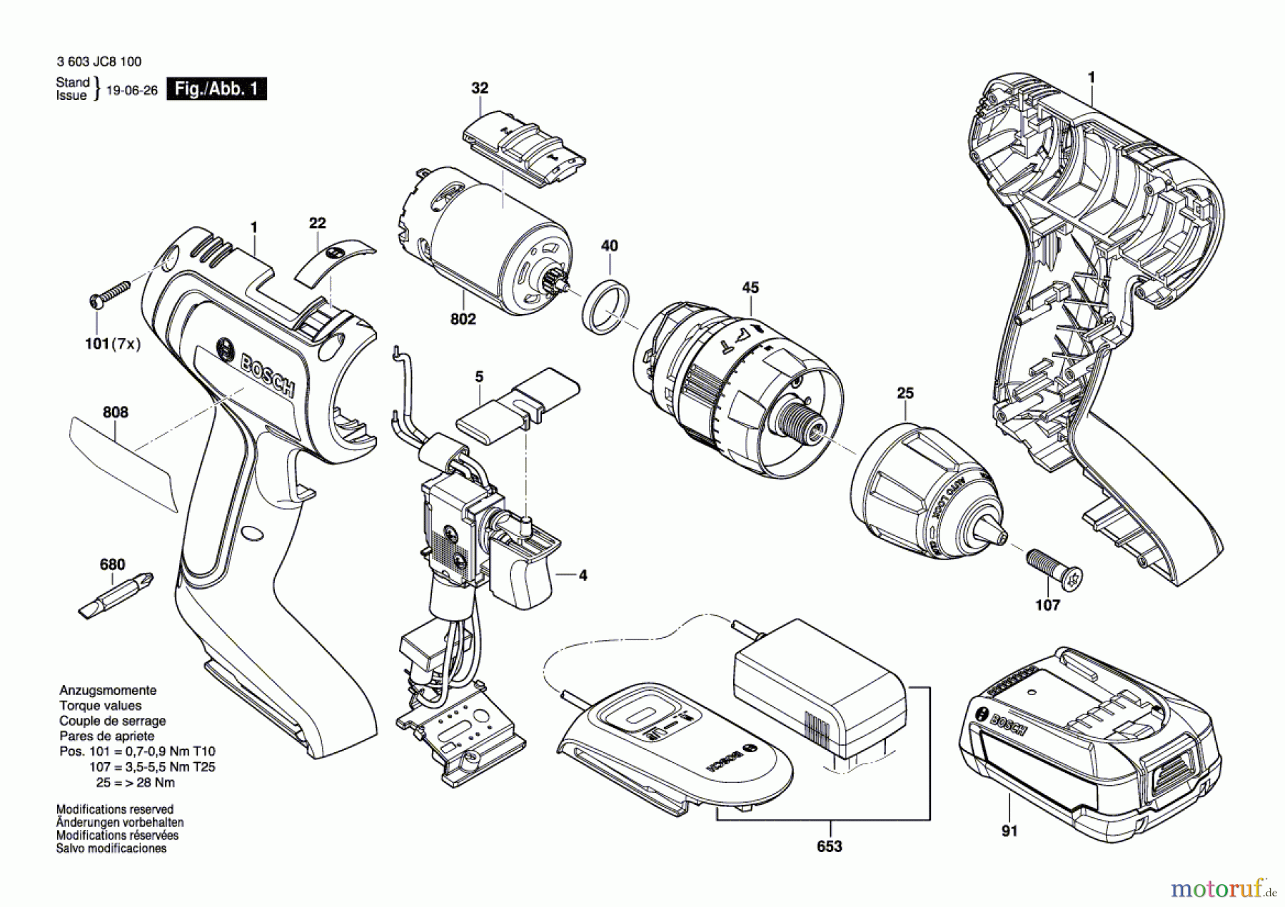 Bosch Akku Werkzeug Akku-Schlagbohrmaschine UniversalImpact 18 Seite 1