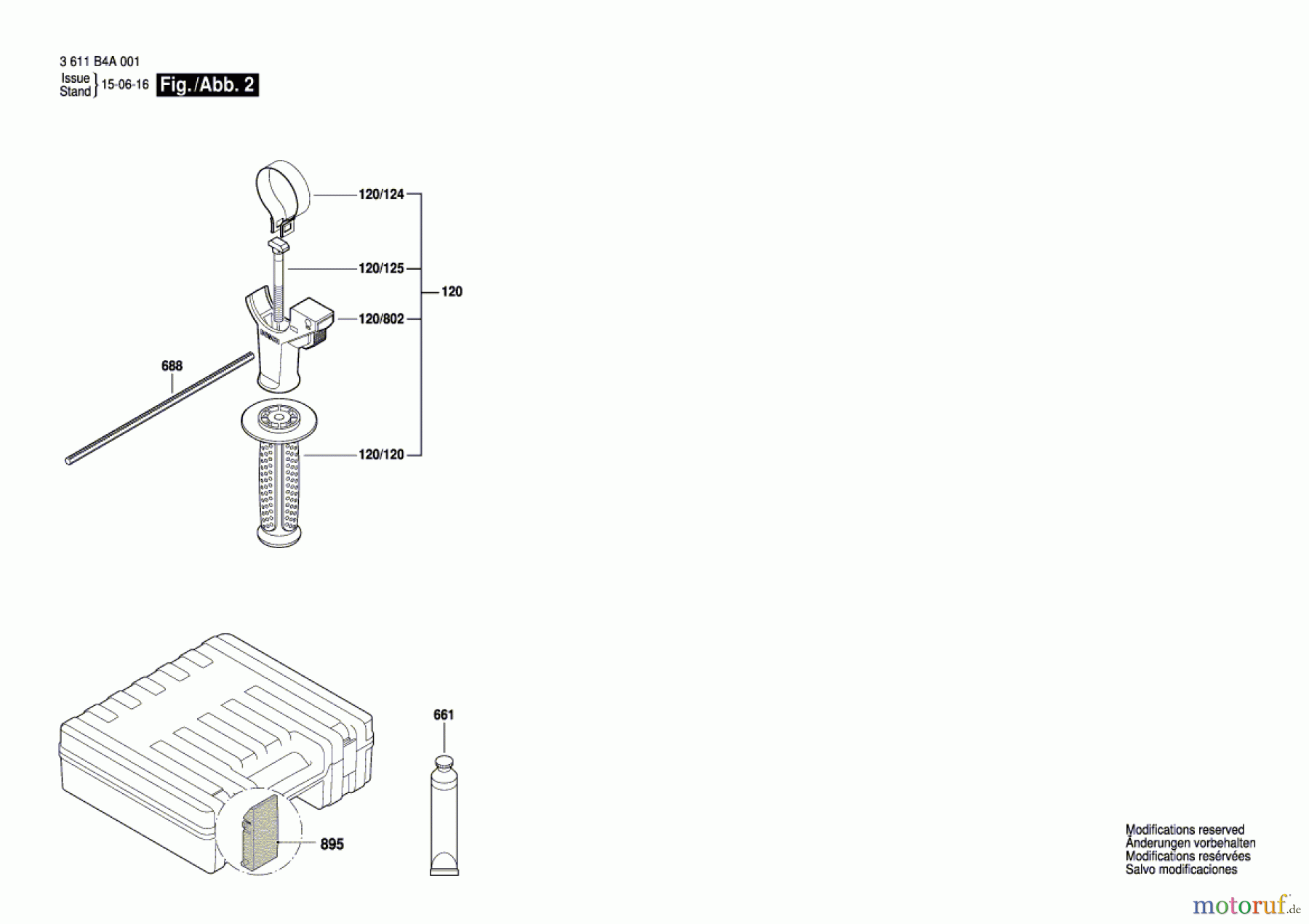  Bosch Werkzeug Bohrhammer GBH 3-28 DFR Seite 2