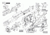 Bosch Akku-Bohrhammer GBH 36 V-LI Ersatzteile Seite 1