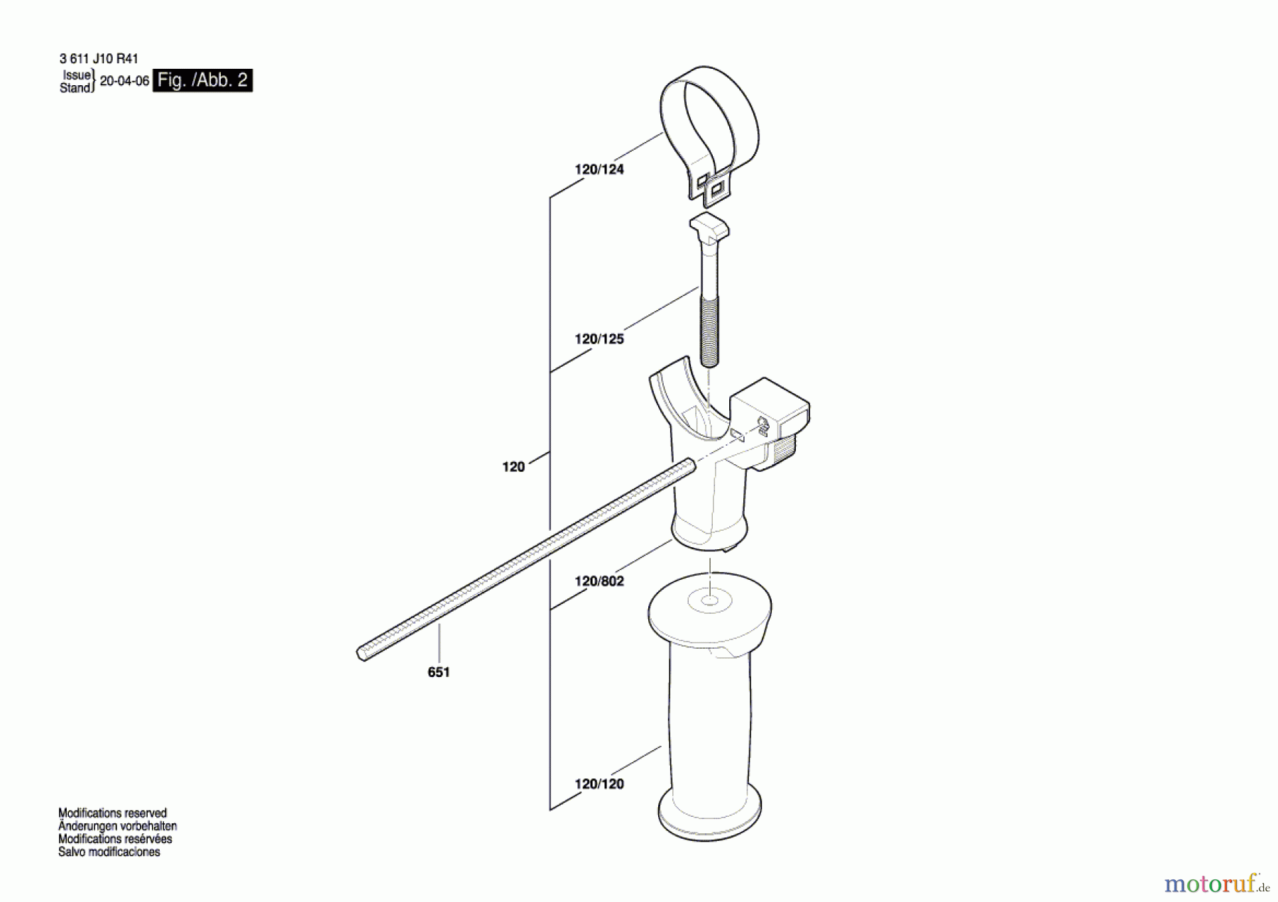 Bosch Akku Werkzeug Akku-Bohrhammer Ramset DD518 Seite 2
