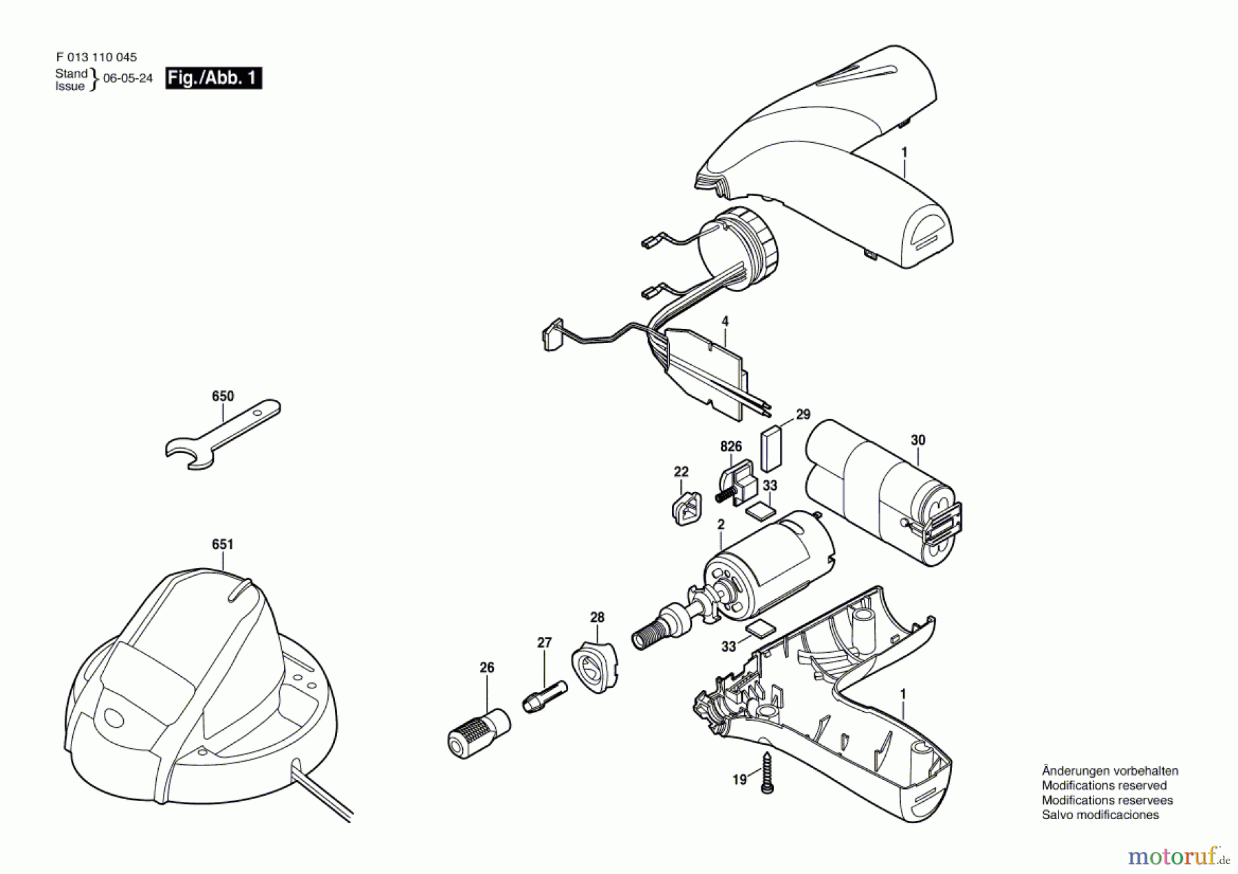 Bosch Werkzeug Drehwerkzeug 1100 Seite 1