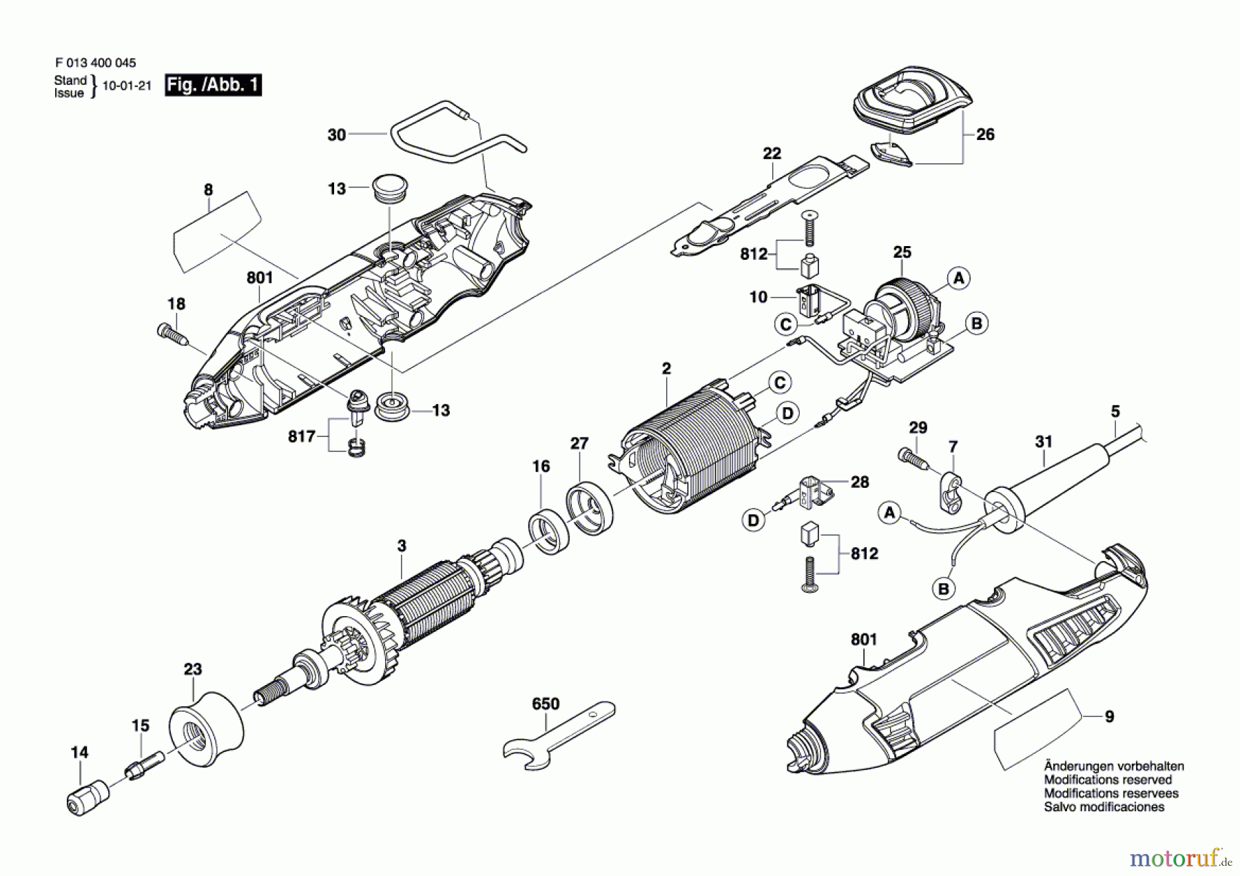 Bosch Werkzeug Drehwerkzeug 4000 Seite 1