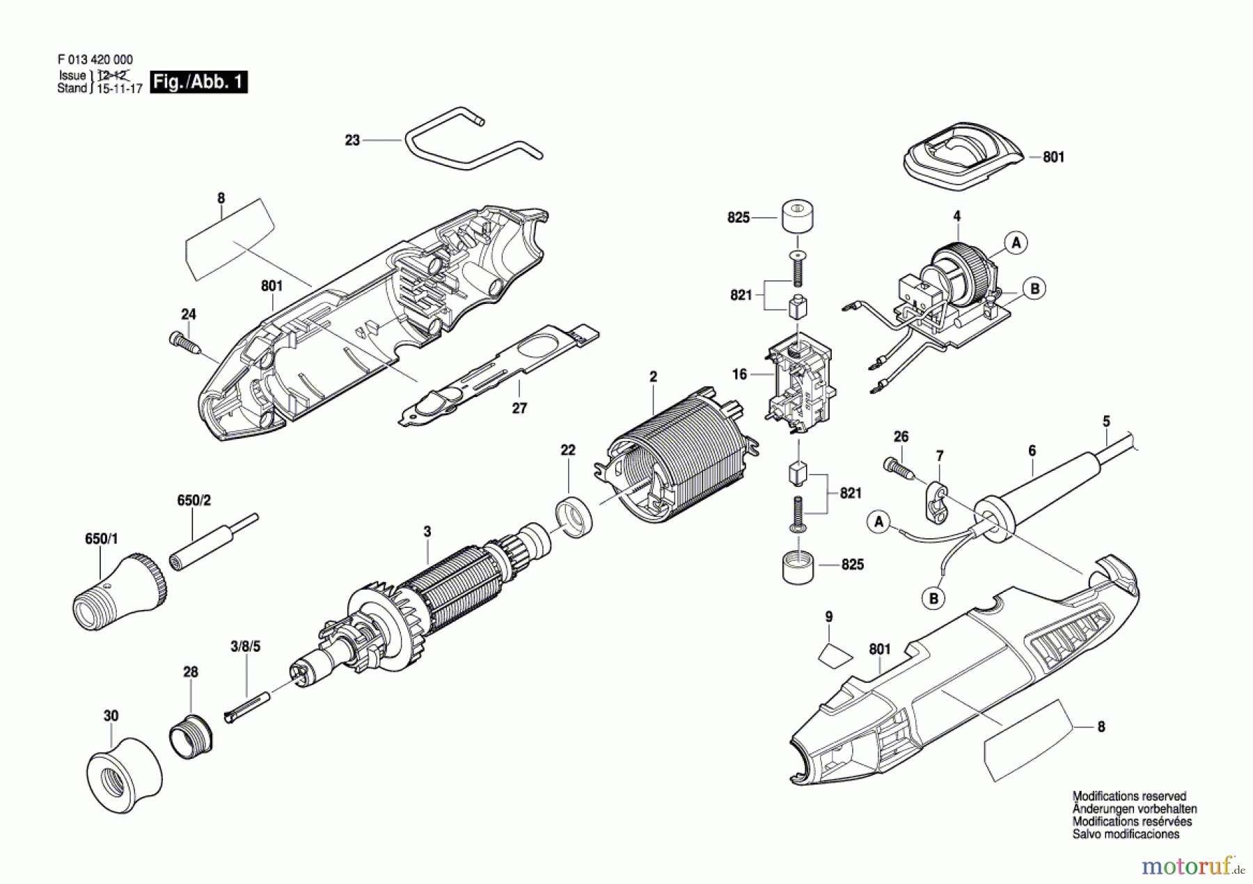 Bosch Werkzeug Drehwerkzeug 4200 Seite 1