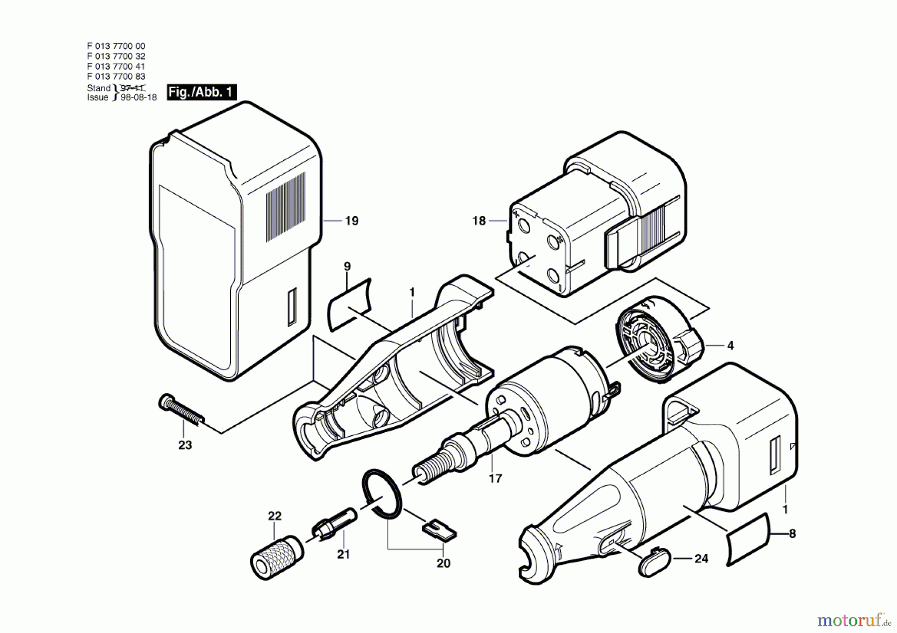 Bosch Werkzeug Drehwerkzeug 770 Seite 1