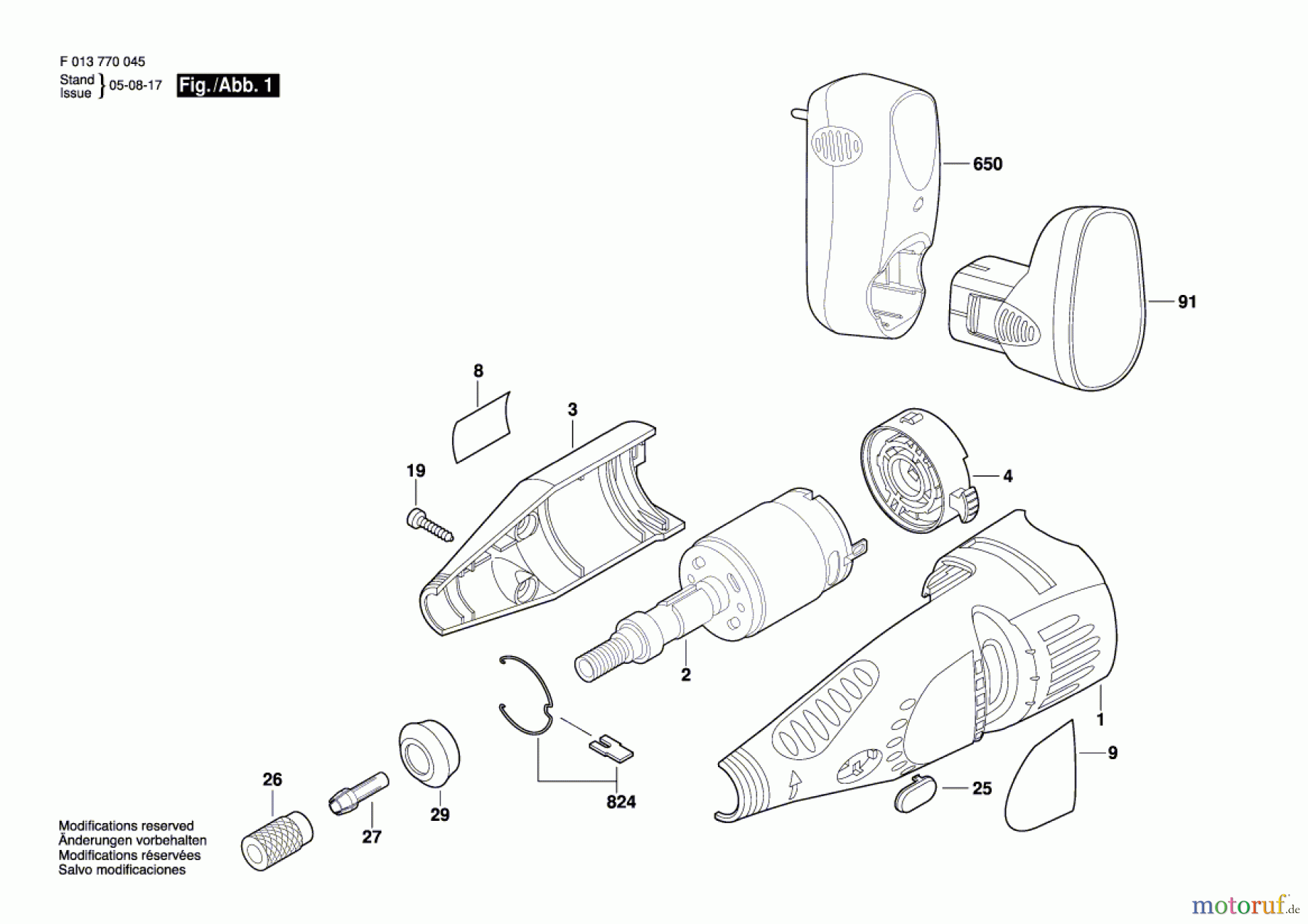 Bosch Werkzeug Drehwerkzeug 7700 Seite 1