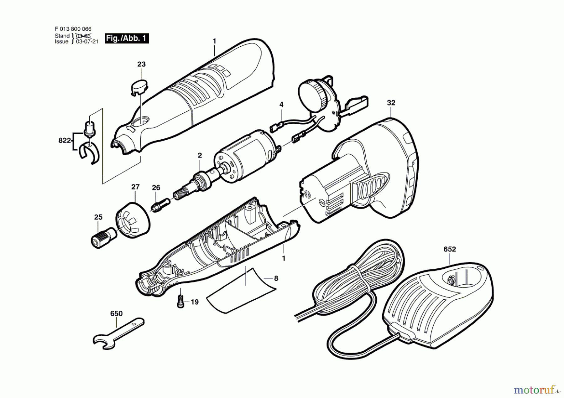 Bosch Werkzeug Drehwerkzeug 800 Seite 1