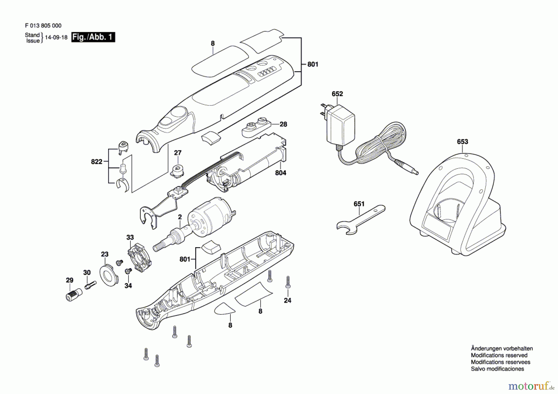 Bosch Werkzeug Drehwerkzeug 8050 Seite 1