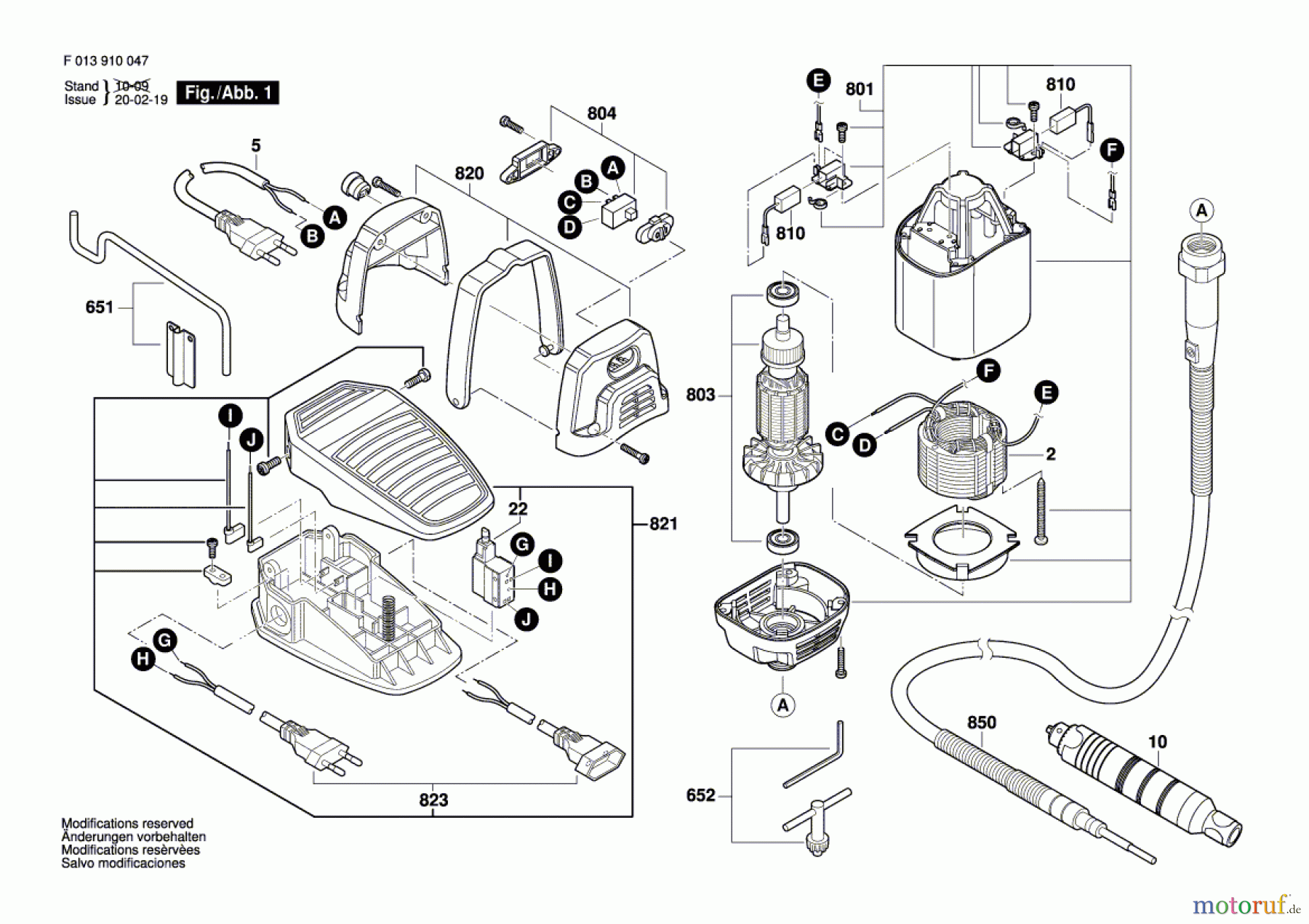 Bosch Werkzeug Drehwerkzeug 9100 Seite 1