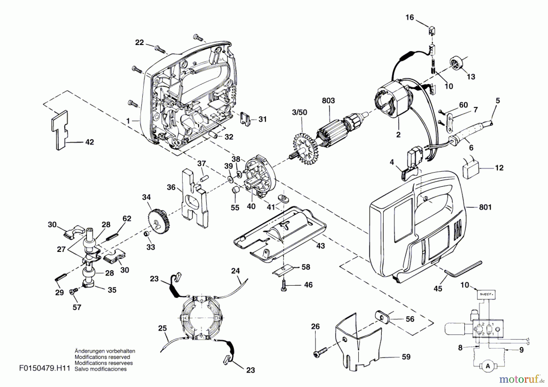 Bosch Werkzeug Stichsäge 479H1 Seite 1