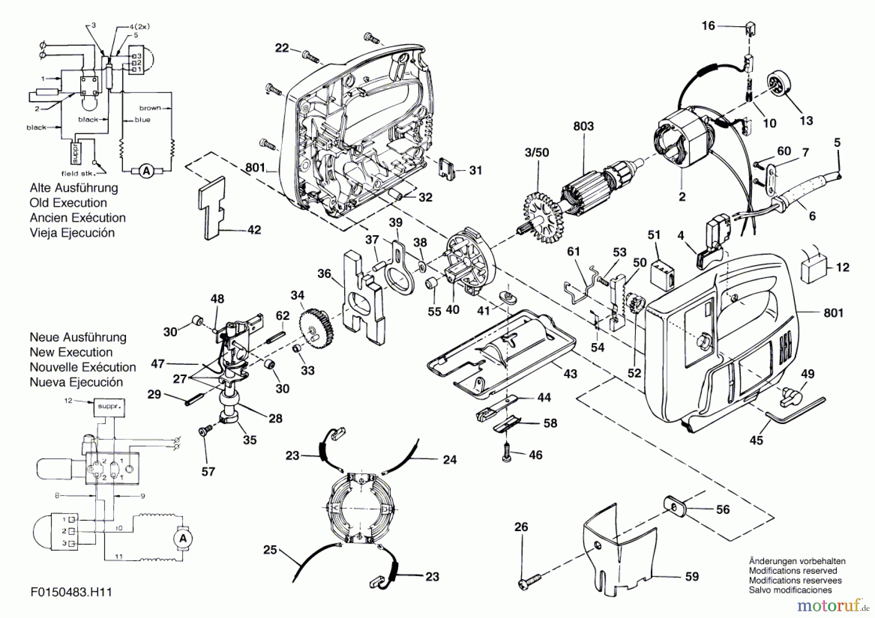 Bosch Werkzeug Stichsäge 483H1 Seite 1