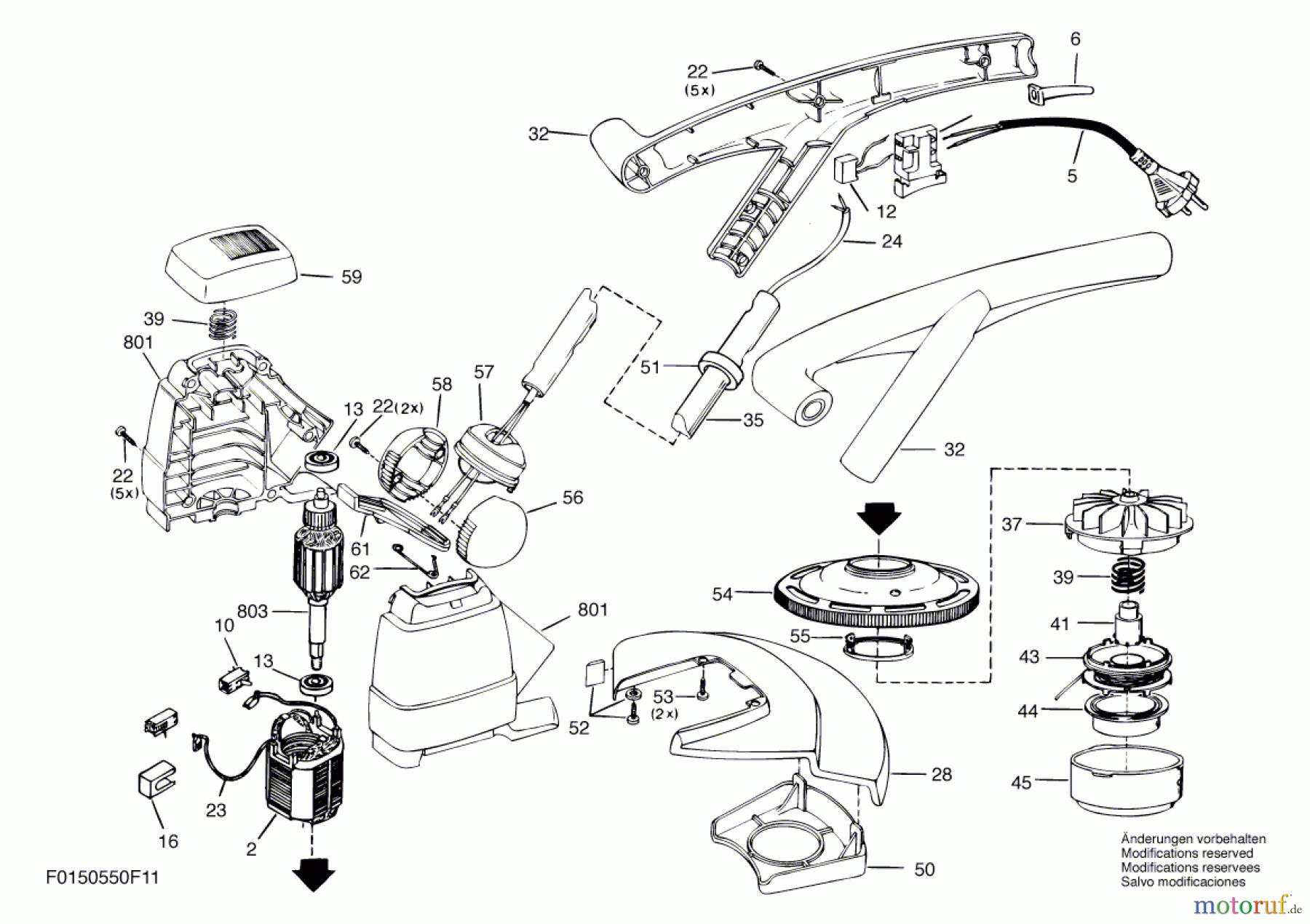 Bosch Gartengeräte Rasentrimmer CB 300 Seite 1
