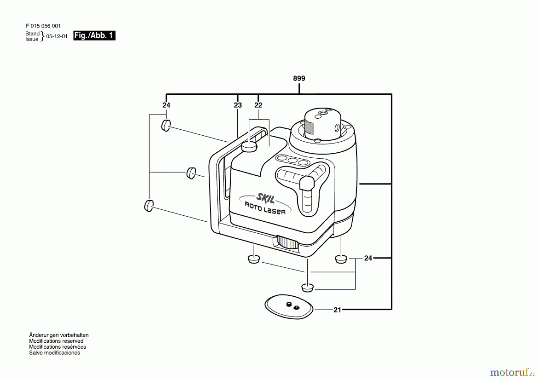 Bosch Werkzeug Laser 0560 Seite 1