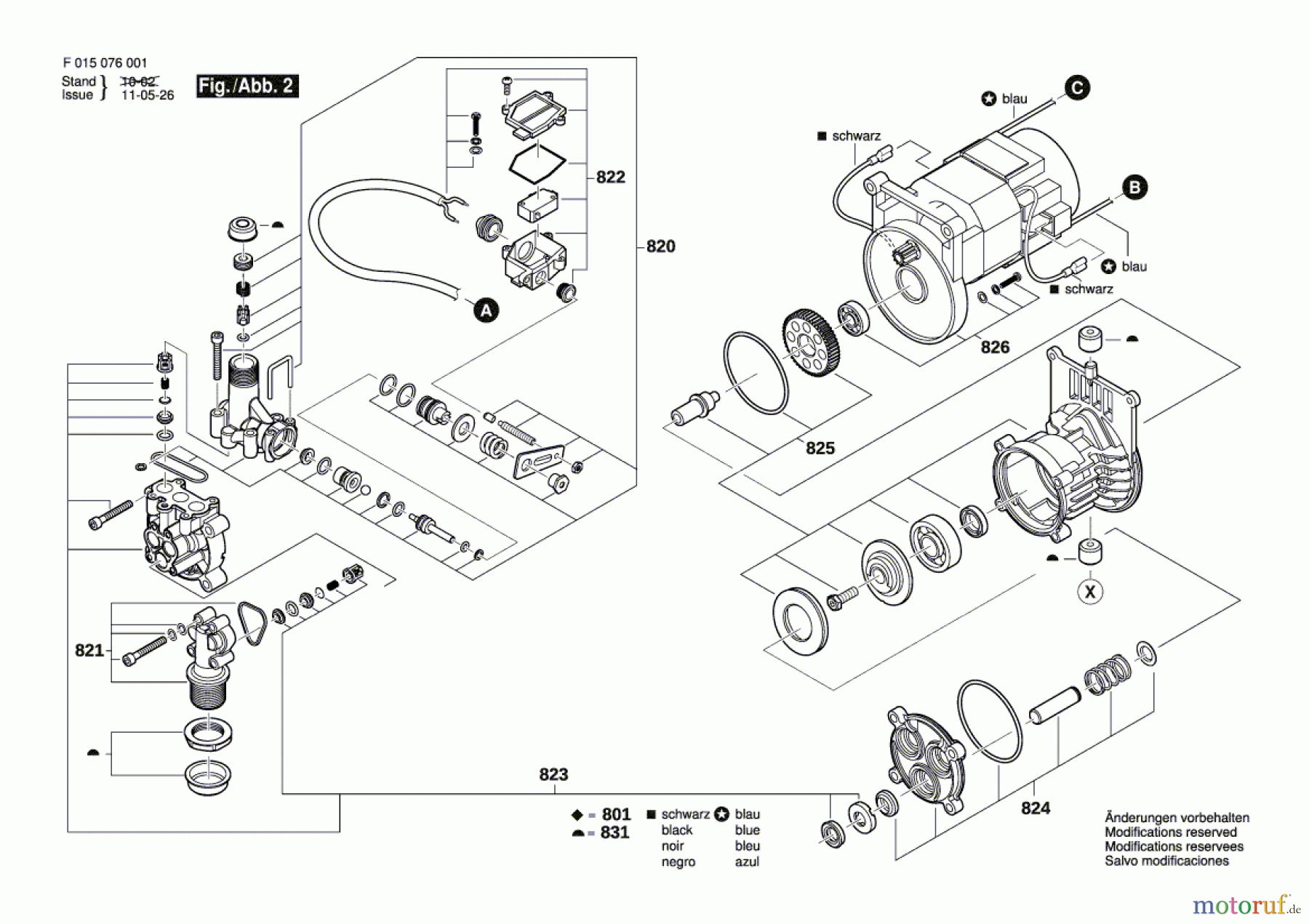 Bosch Wassertechnik Hochdruckreiniger 0760 Seite 2