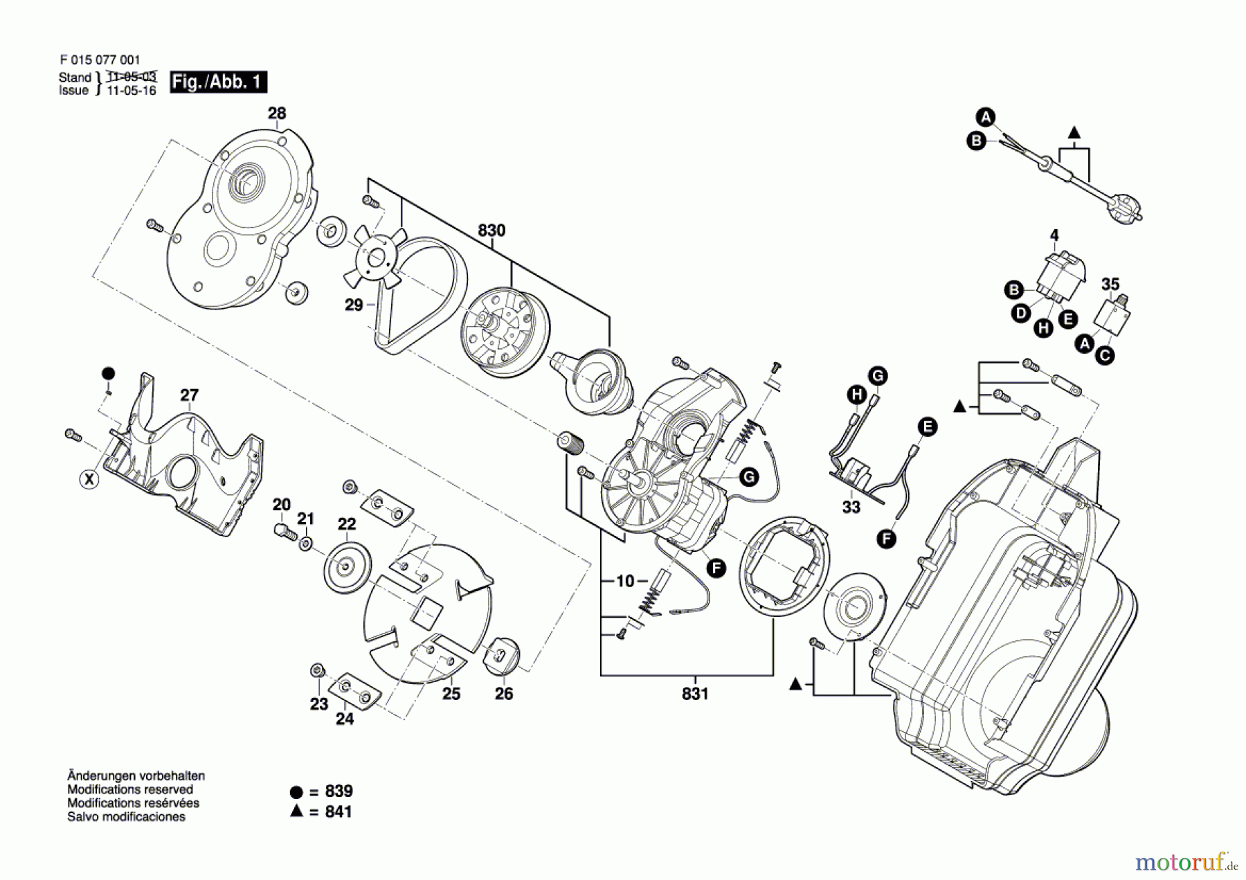 Bosch Gartengeräte Häcksler 0770 Seite 1