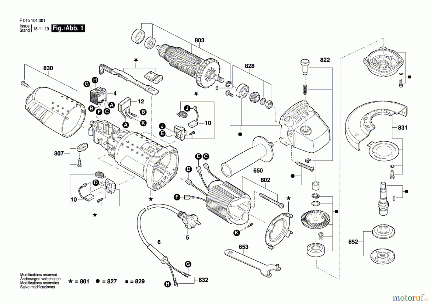 Bosch Werkzeug Pw-Winkelschleifer 1043 Seite 1