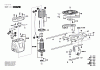 Bosch Oberfräse 1101 Ersatzteile Seite 1