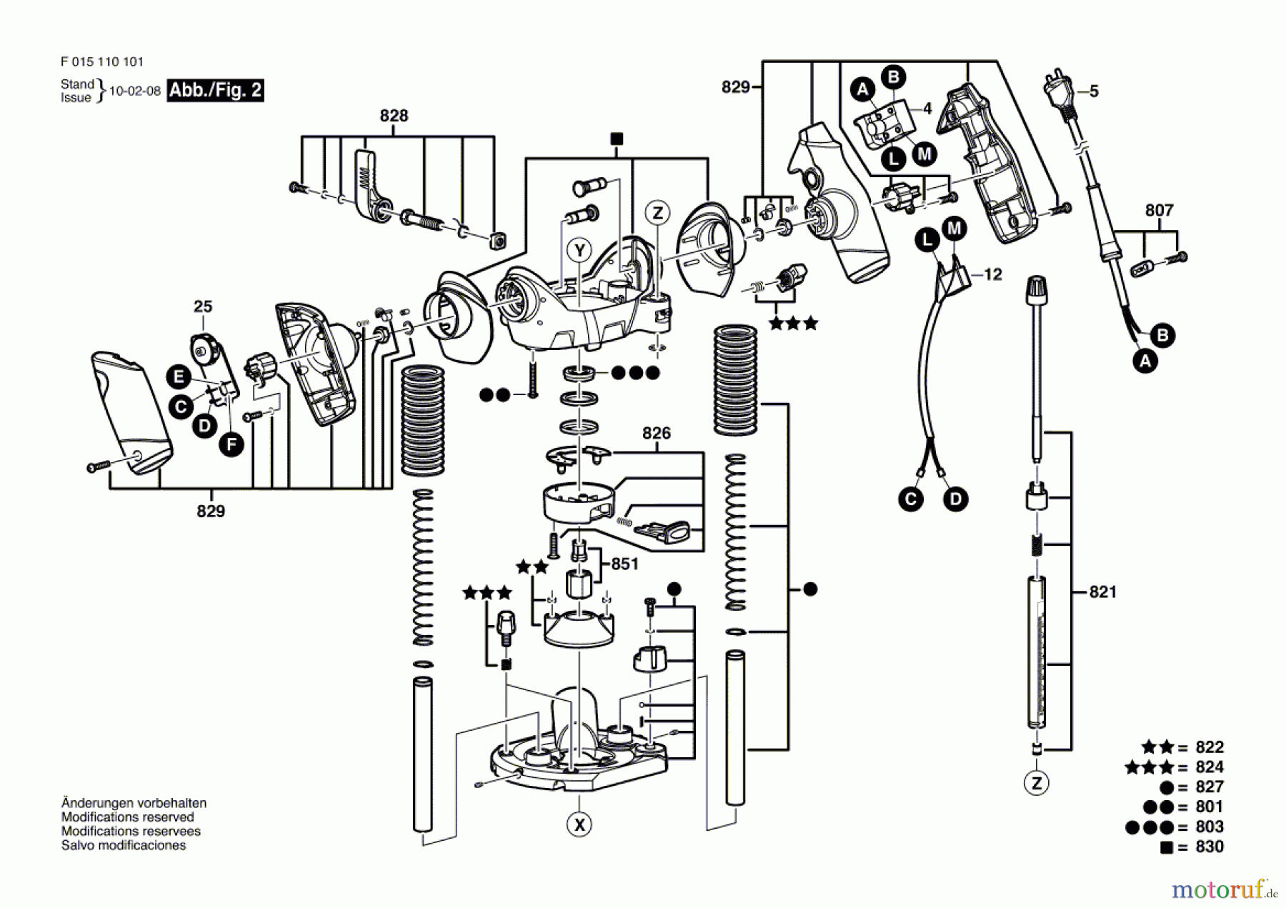 Bosch Werkzeug Oberfräse 1101 Seite 2