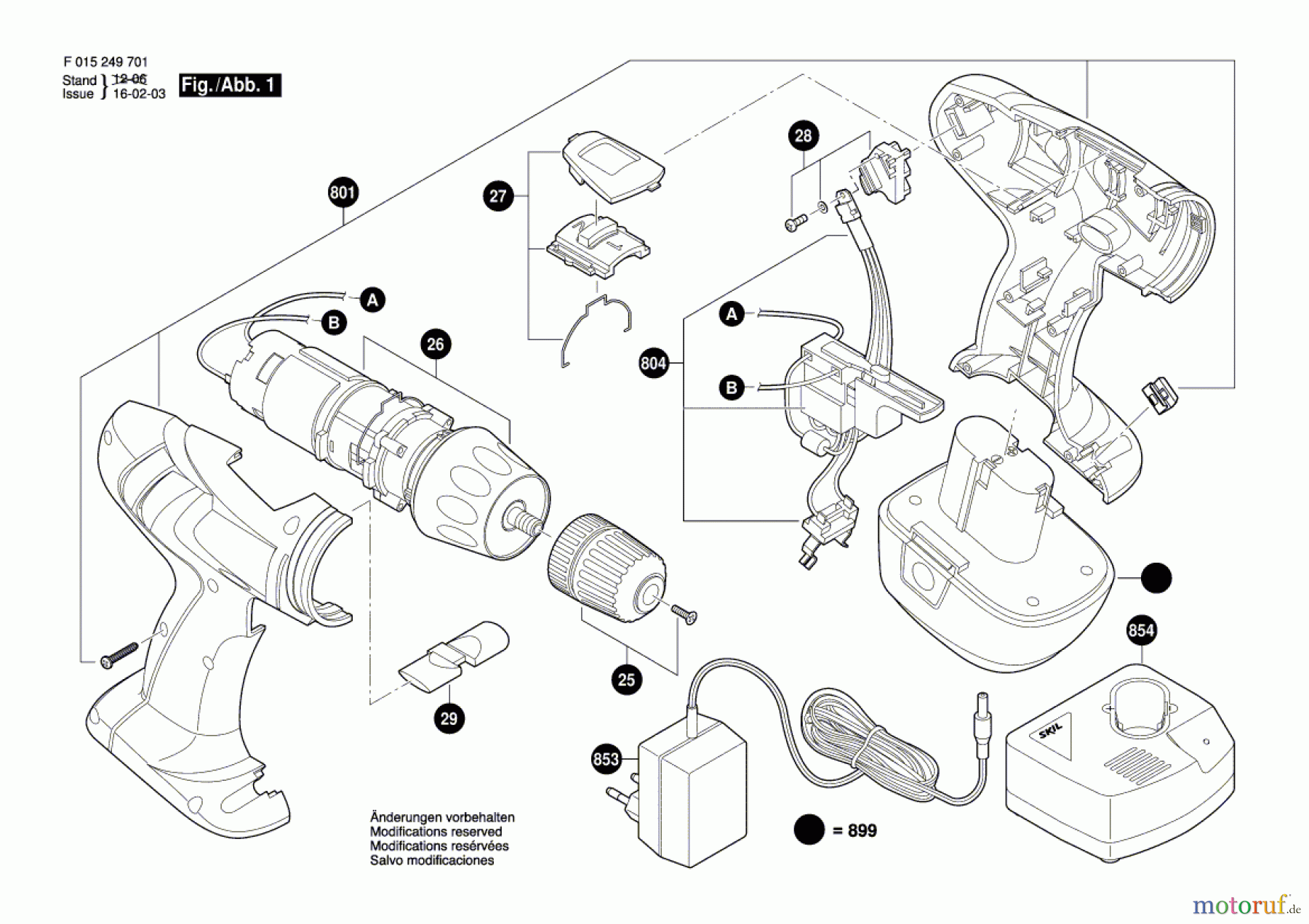 Bosch Akku Werkzeug Akku-Schlagbohrmaschine 2498 Seite 1