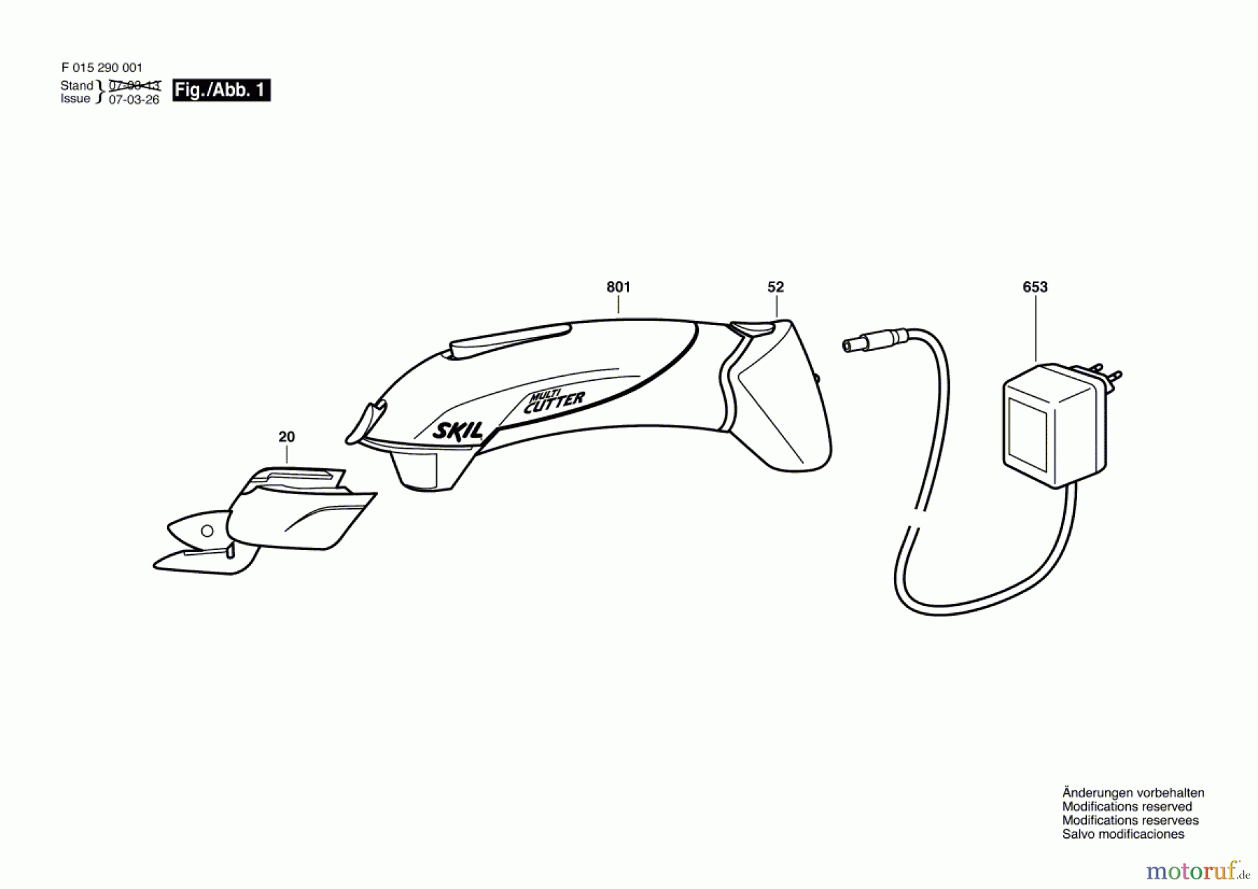 Bosch Akku Werkzeug Akku-Schere 2900 Seite 1