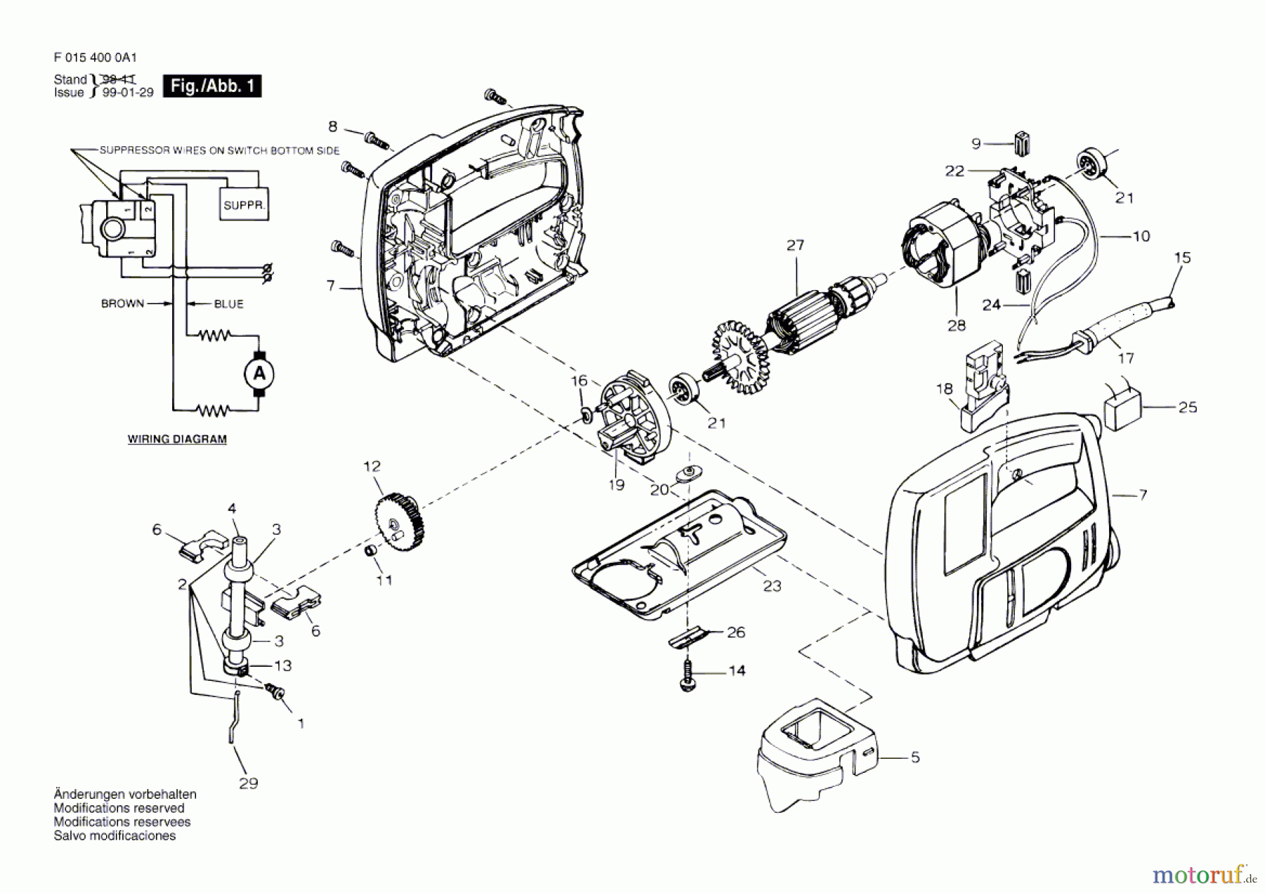 Bosch Werkzeug Stichsäge 4000 H1 Seite 1