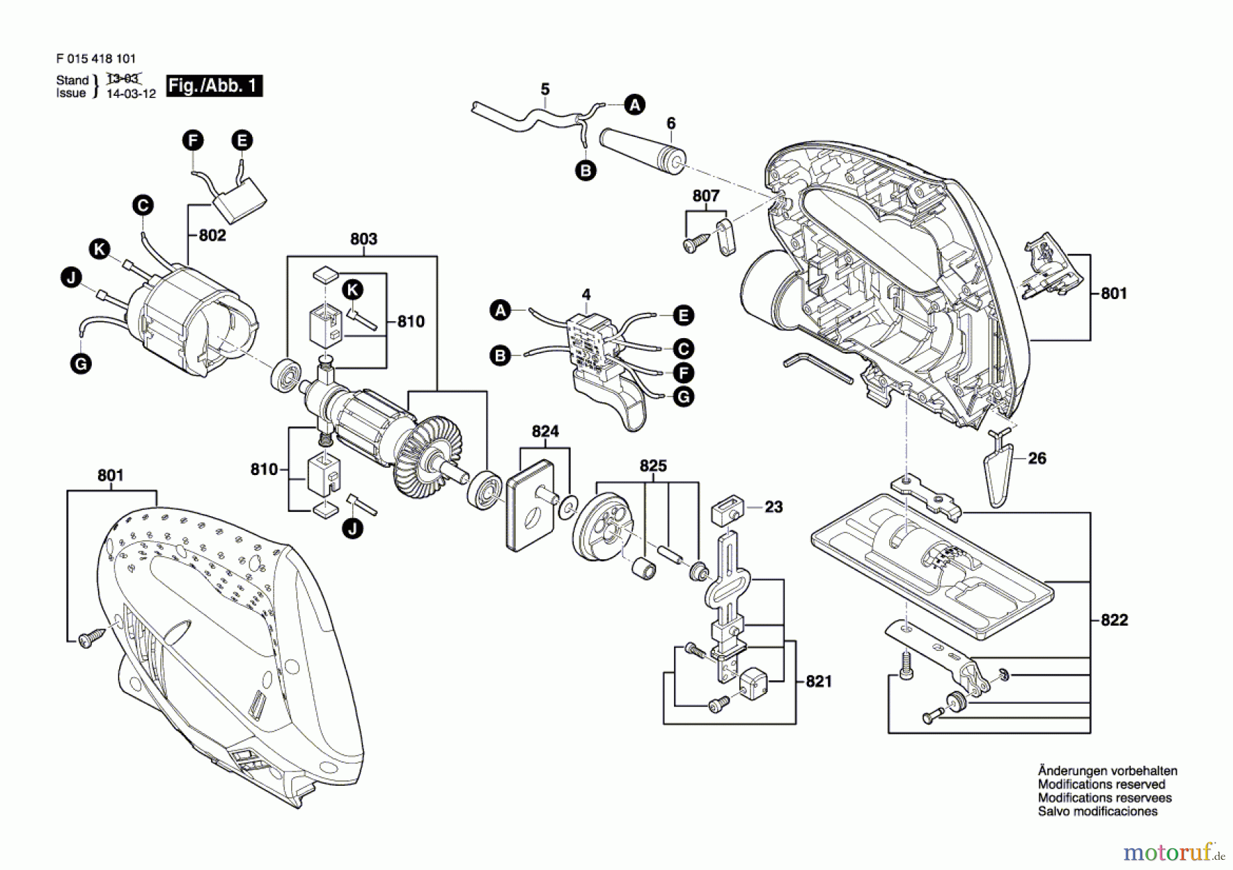 Bosch Werkzeug Laubsäge 4181 Seite 1