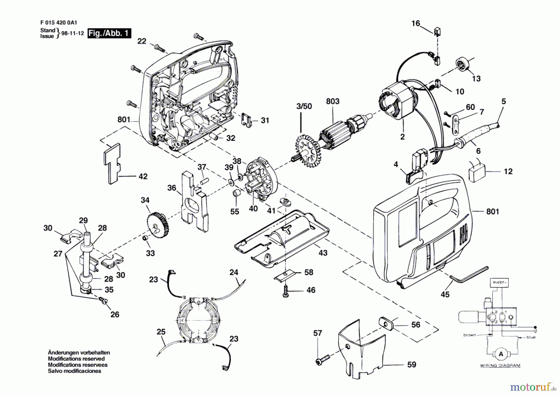 Bosch Werkzeug Stichsäge 4200 H1 Seite 1