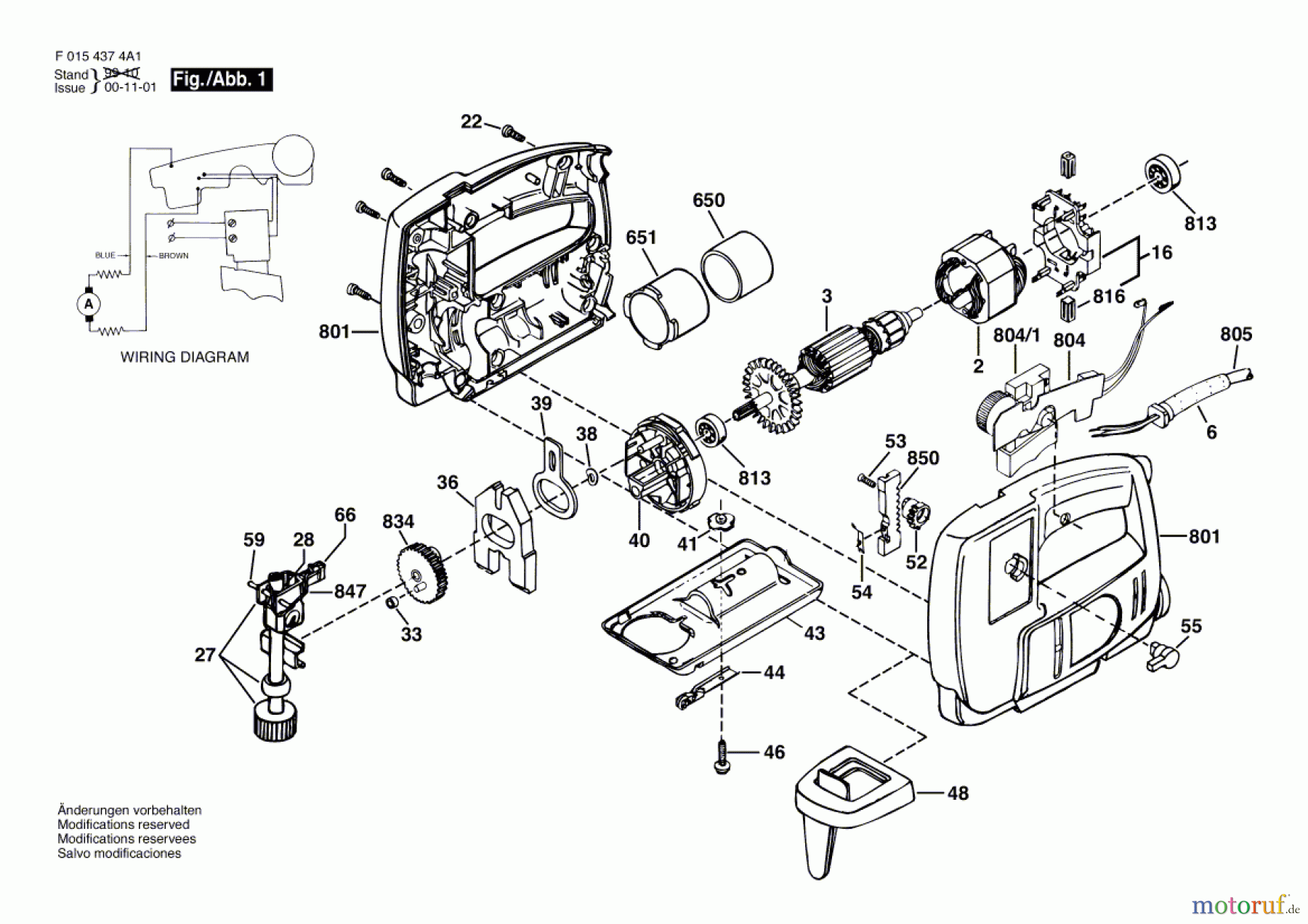  Bosch Werkzeug Stichsäge 4374 Seite 1